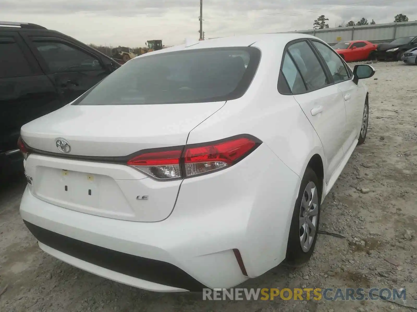 4 Photograph of a damaged car 5YFEPRAEXLP082183 TOYOTA COROLLA 2020