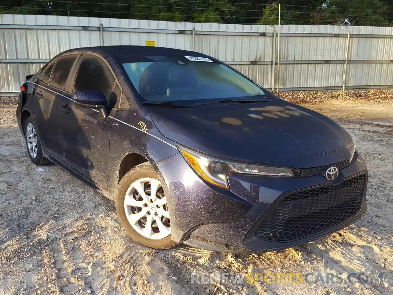 1 Photograph of a damaged car 5YFEPRAEXLP082622 TOYOTA COROLLA 2020