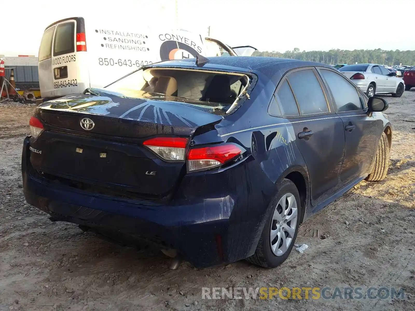 4 Photograph of a damaged car 5YFEPRAEXLP082622 TOYOTA COROLLA 2020