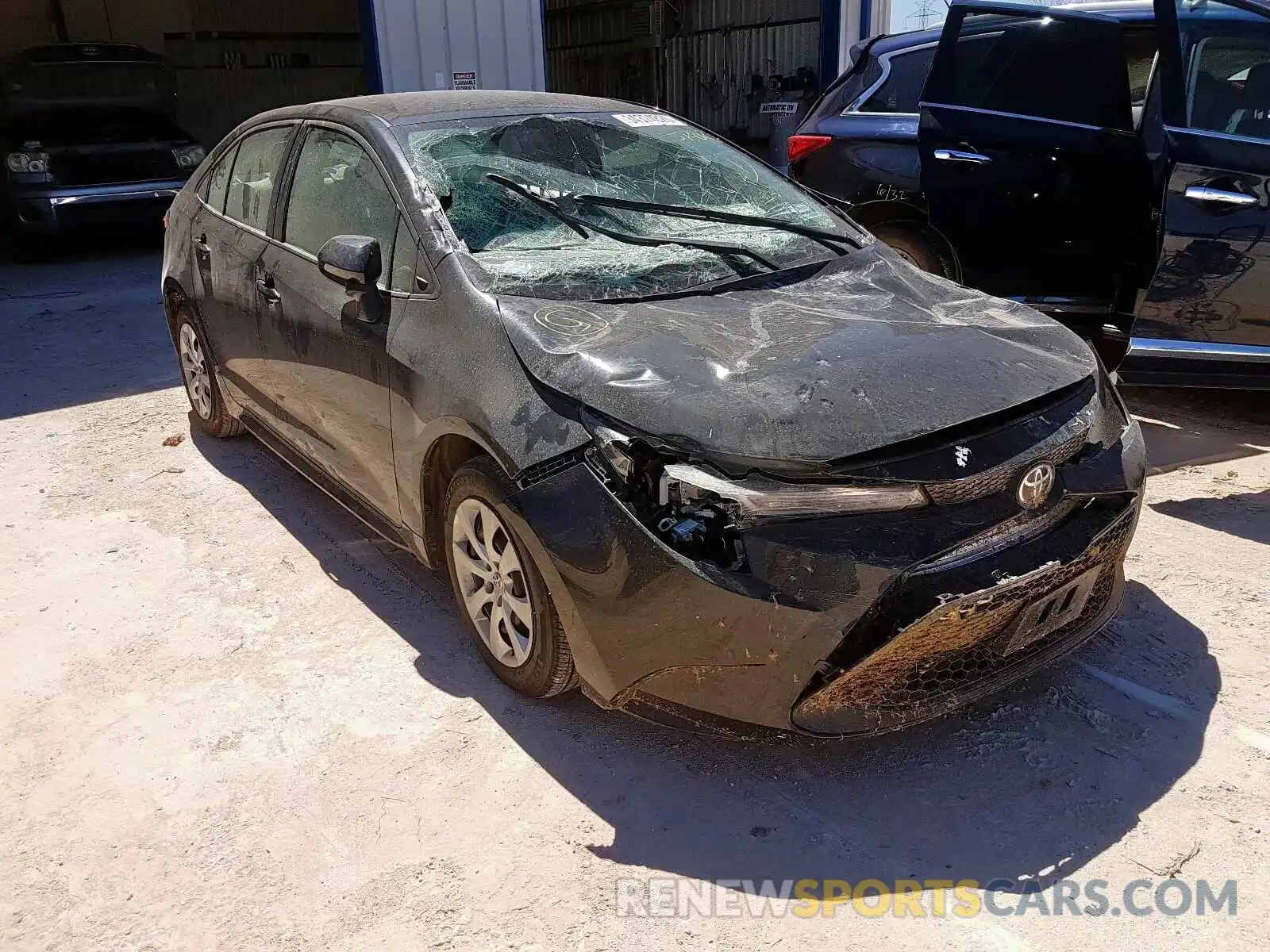 1 Photograph of a damaged car 5YFEPRAEXLP082927 TOYOTA COROLLA 2020