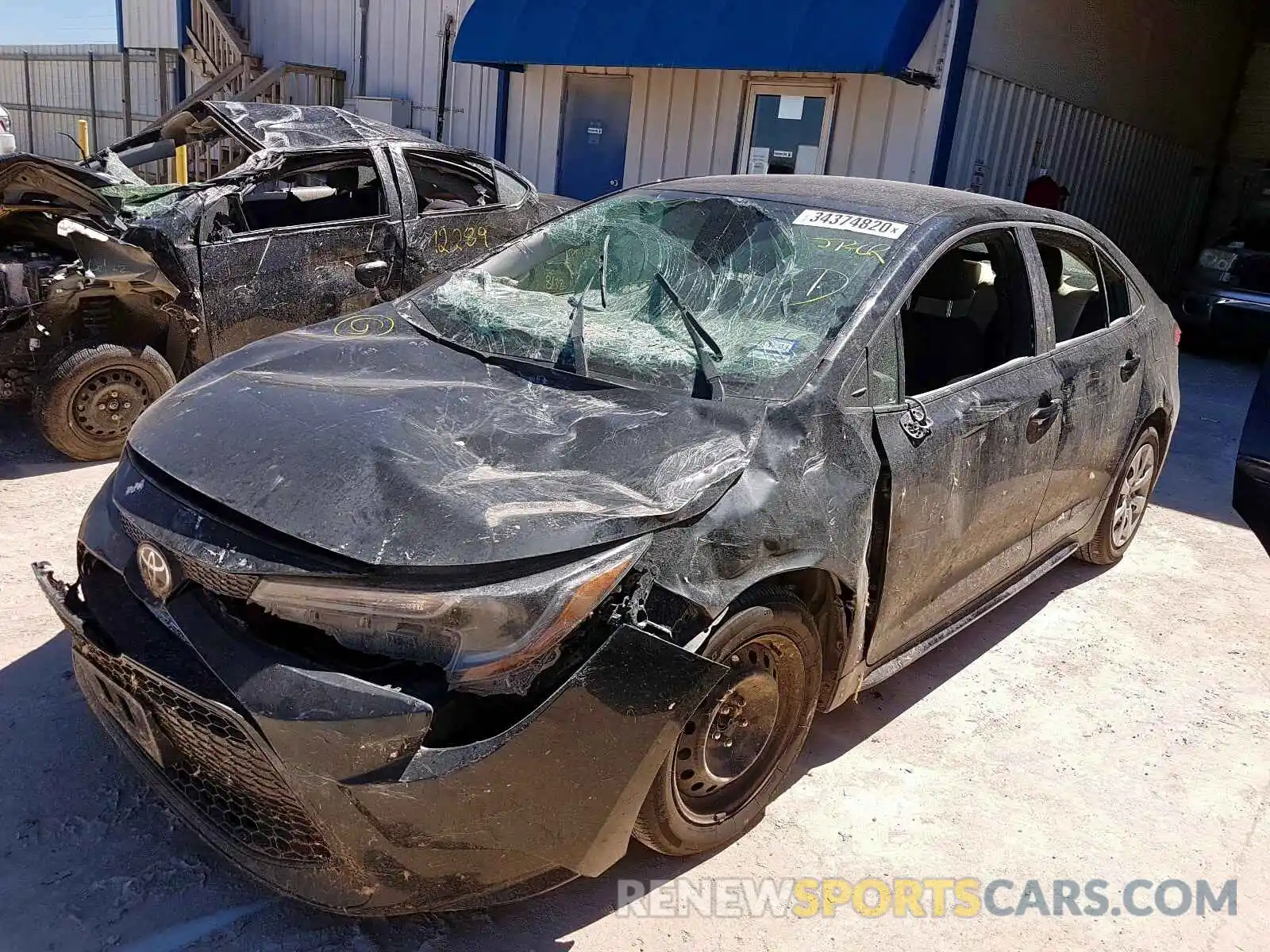 2 Photograph of a damaged car 5YFEPRAEXLP082927 TOYOTA COROLLA 2020