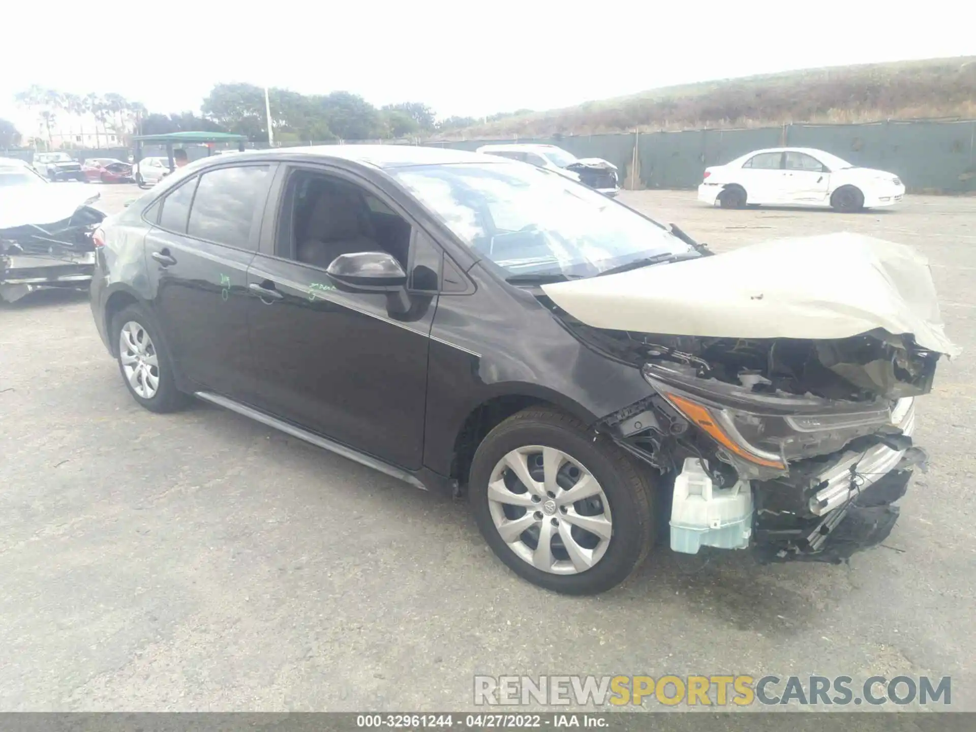 1 Photograph of a damaged car 5YFEPRAEXLP083530 TOYOTA COROLLA 2020