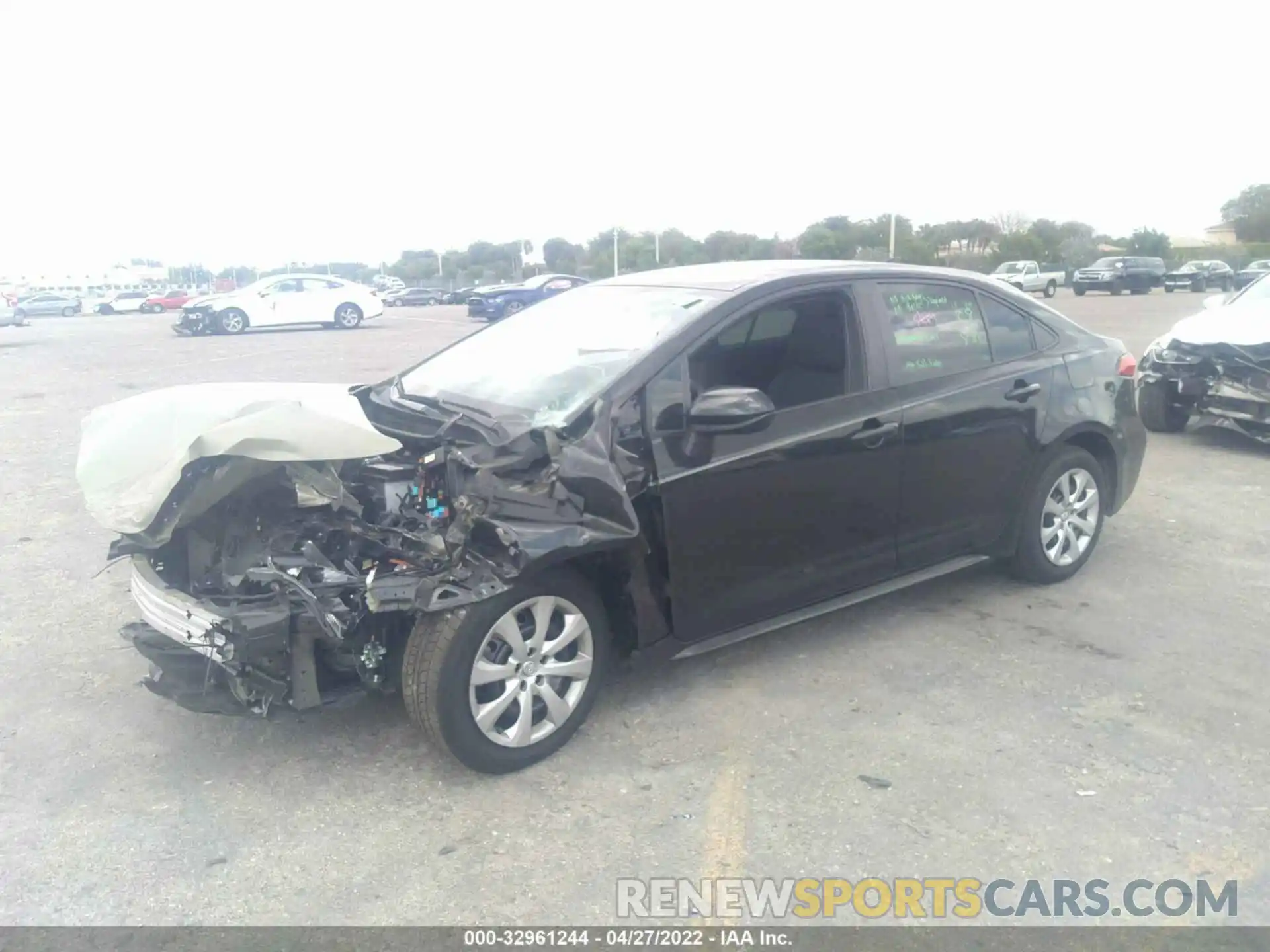 2 Photograph of a damaged car 5YFEPRAEXLP083530 TOYOTA COROLLA 2020