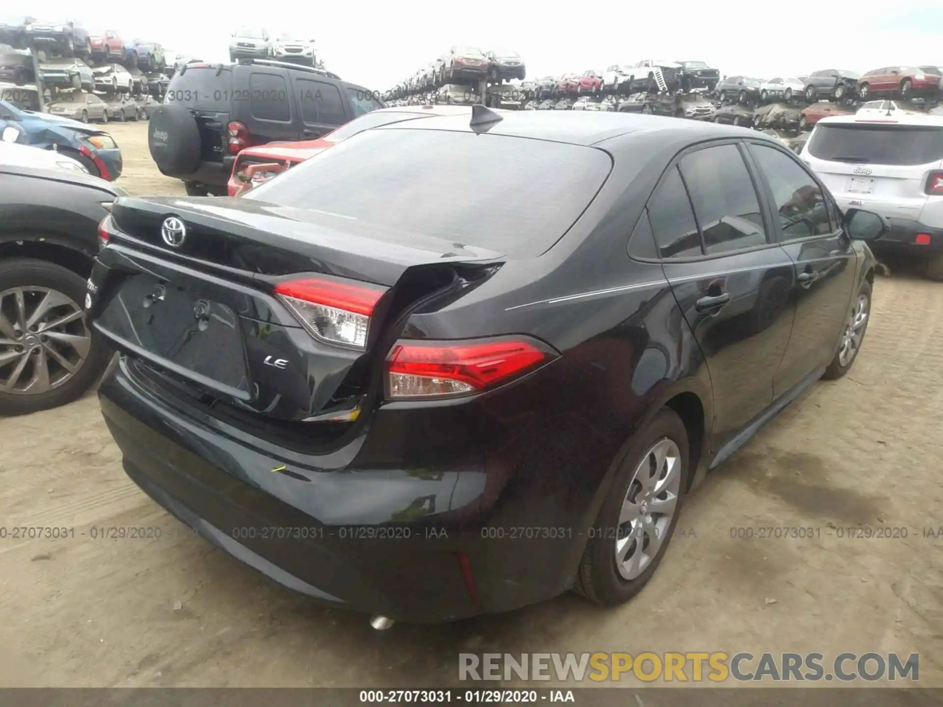 4 Photograph of a damaged car 5YFEPRAEXLP083771 TOYOTA COROLLA 2020