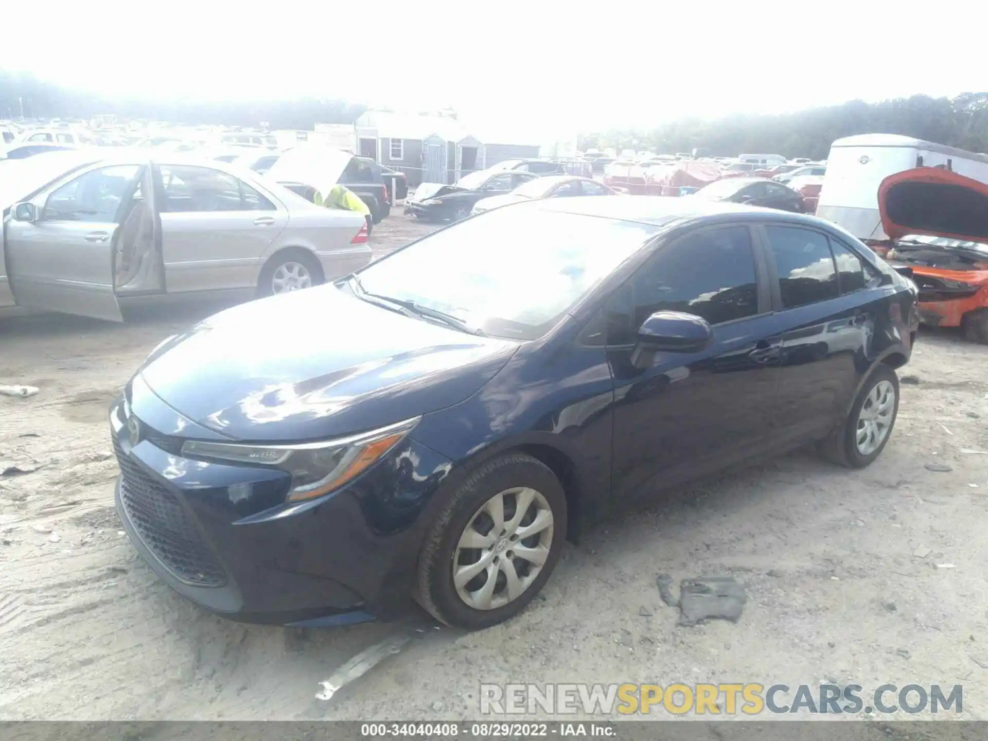 2 Photograph of a damaged car 5YFEPRAEXLP084676 TOYOTA COROLLA 2020