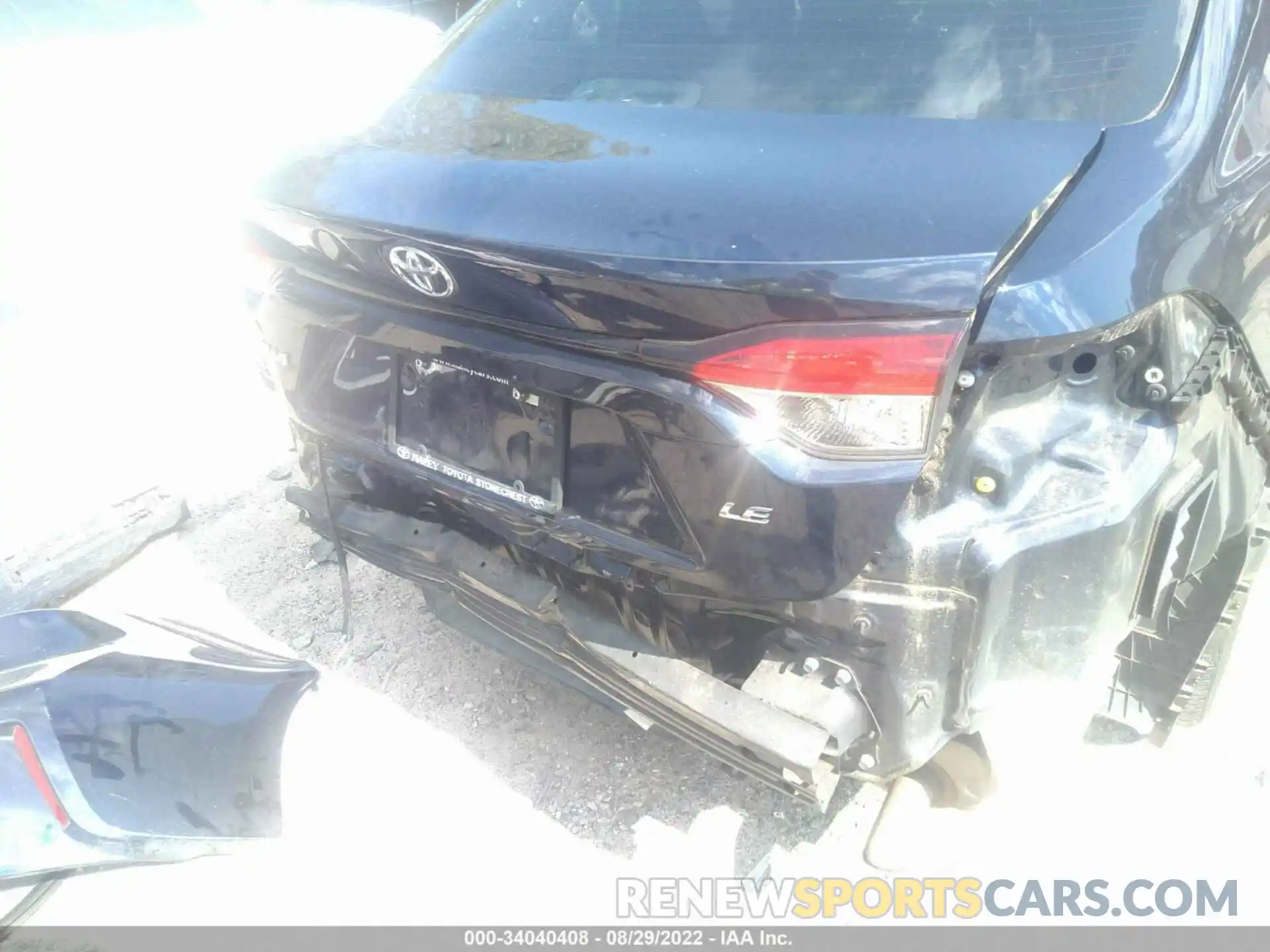 6 Photograph of a damaged car 5YFEPRAEXLP084676 TOYOTA COROLLA 2020