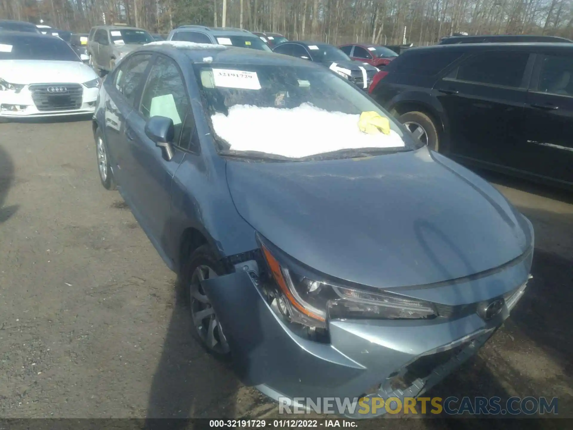 1 Photograph of a damaged car 5YFEPRAEXLP084905 TOYOTA COROLLA 2020