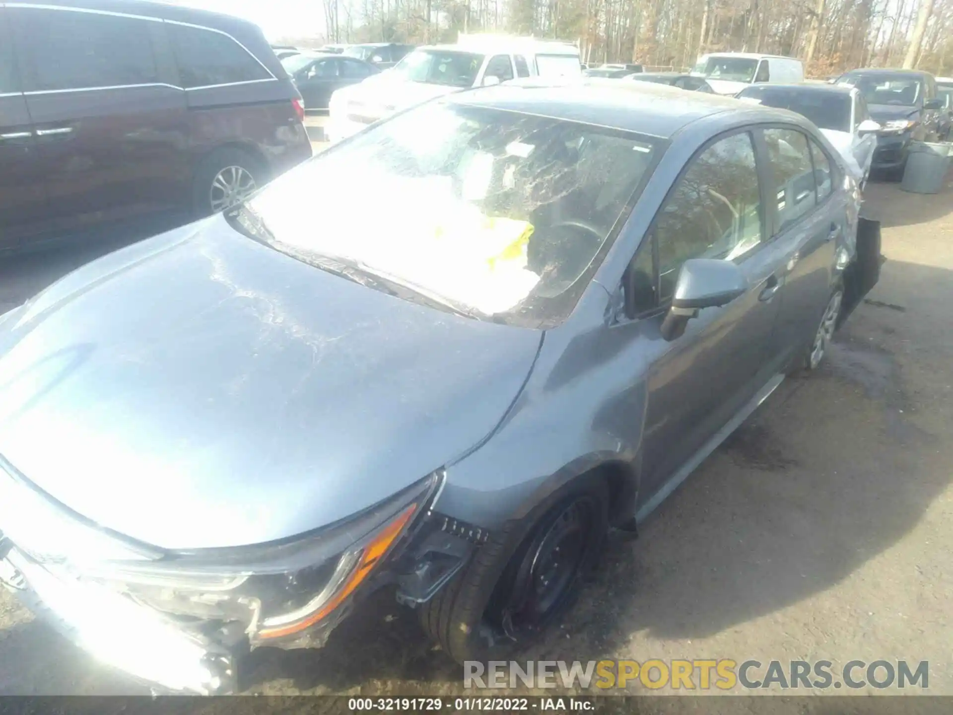 2 Photograph of a damaged car 5YFEPRAEXLP084905 TOYOTA COROLLA 2020