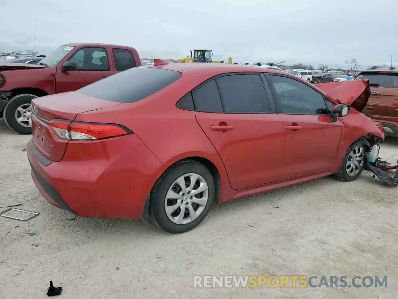 3 Photograph of a damaged car 5YFEPRAEXLP084953 TOYOTA COROLLA 2020