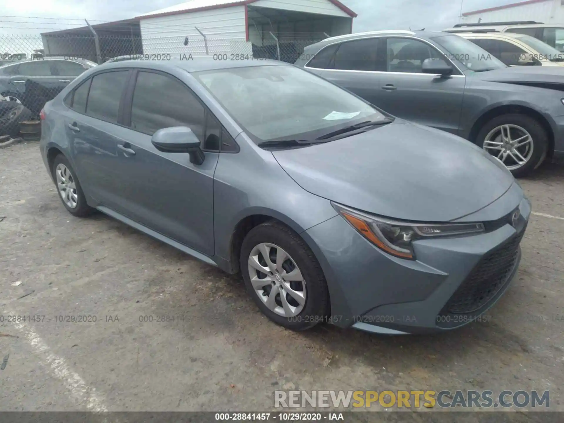 1 Photograph of a damaged car 5YFEPRAEXLP085004 TOYOTA COROLLA 2020