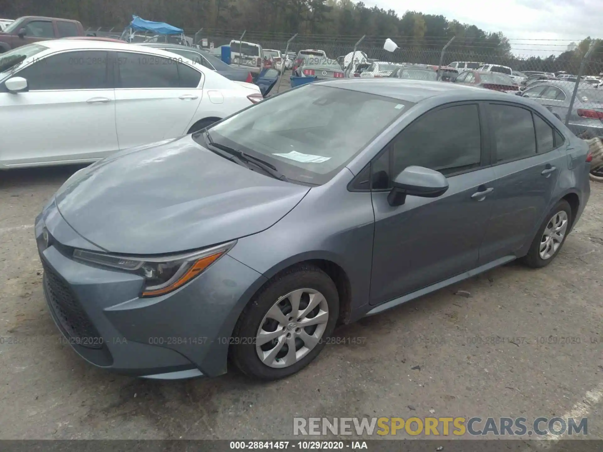 2 Photograph of a damaged car 5YFEPRAEXLP085004 TOYOTA COROLLA 2020