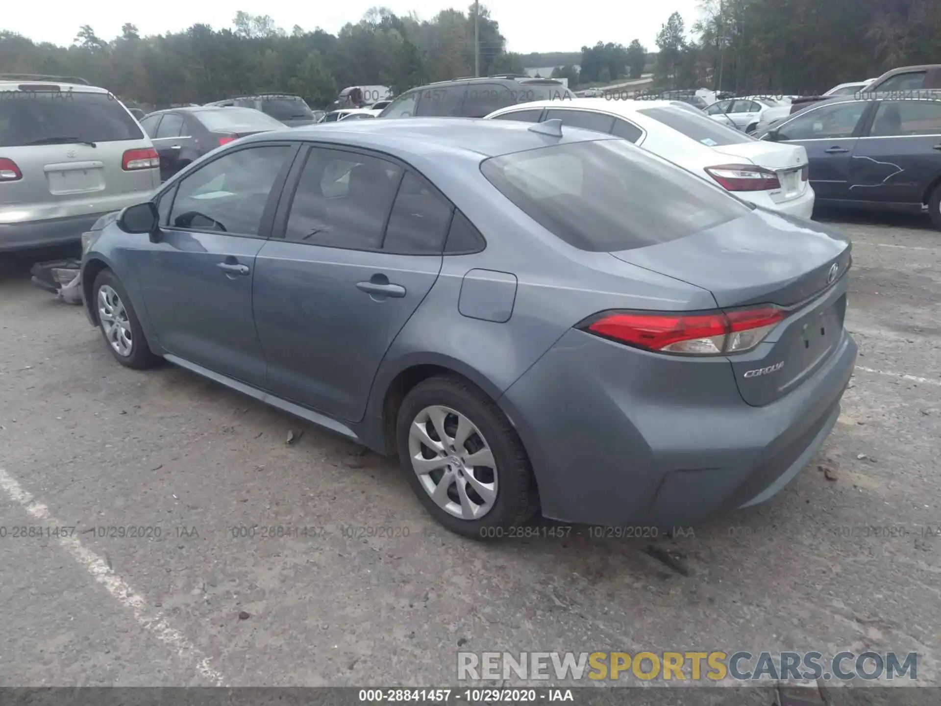 3 Photograph of a damaged car 5YFEPRAEXLP085004 TOYOTA COROLLA 2020