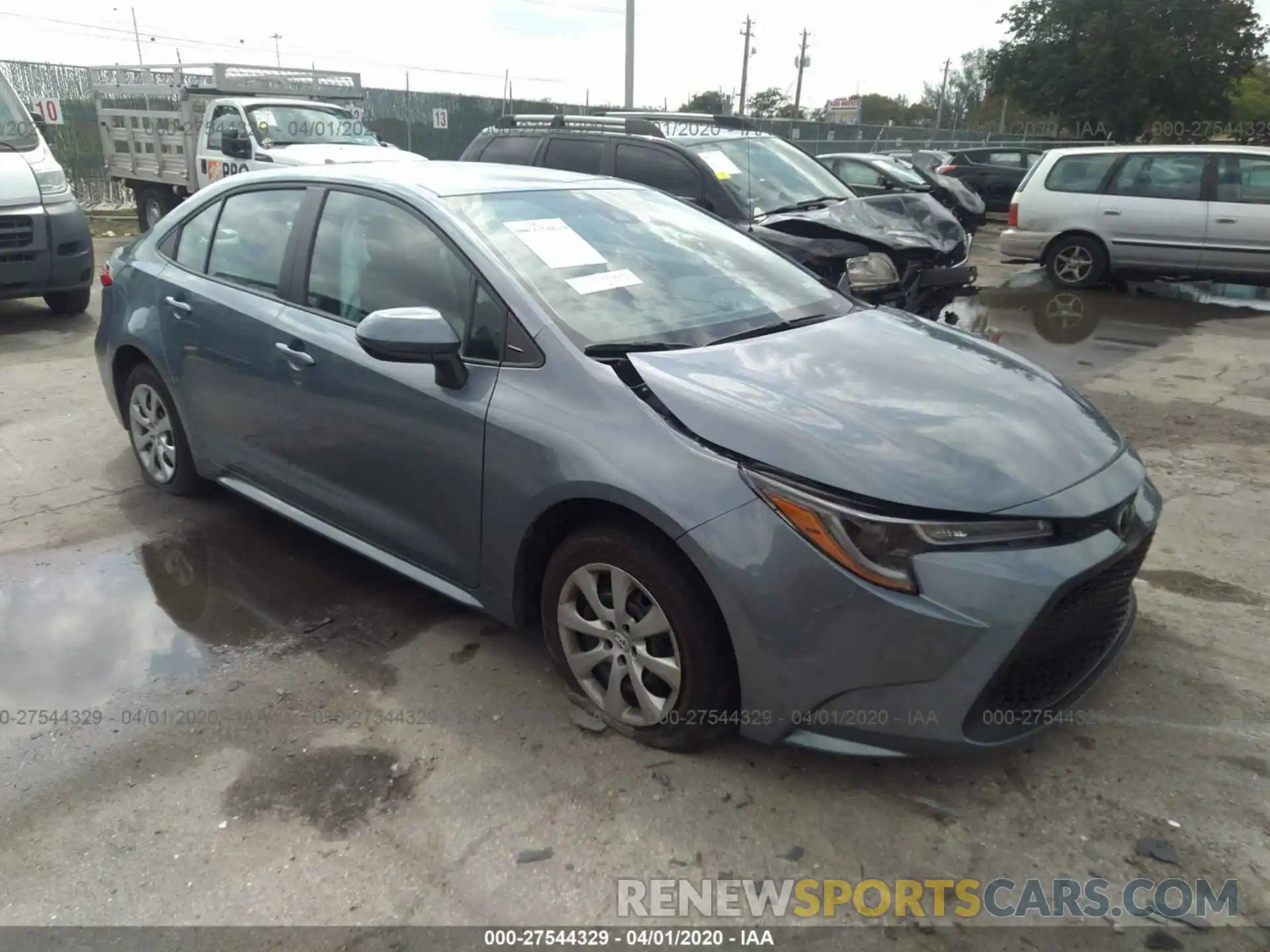 1 Photograph of a damaged car 5YFEPRAEXLP085407 TOYOTA COROLLA 2020