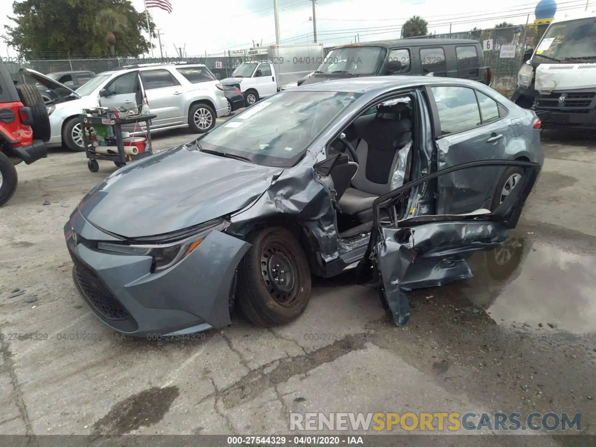 2 Photograph of a damaged car 5YFEPRAEXLP085407 TOYOTA COROLLA 2020