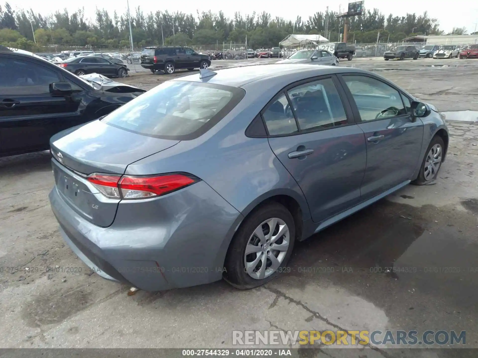 4 Photograph of a damaged car 5YFEPRAEXLP085407 TOYOTA COROLLA 2020