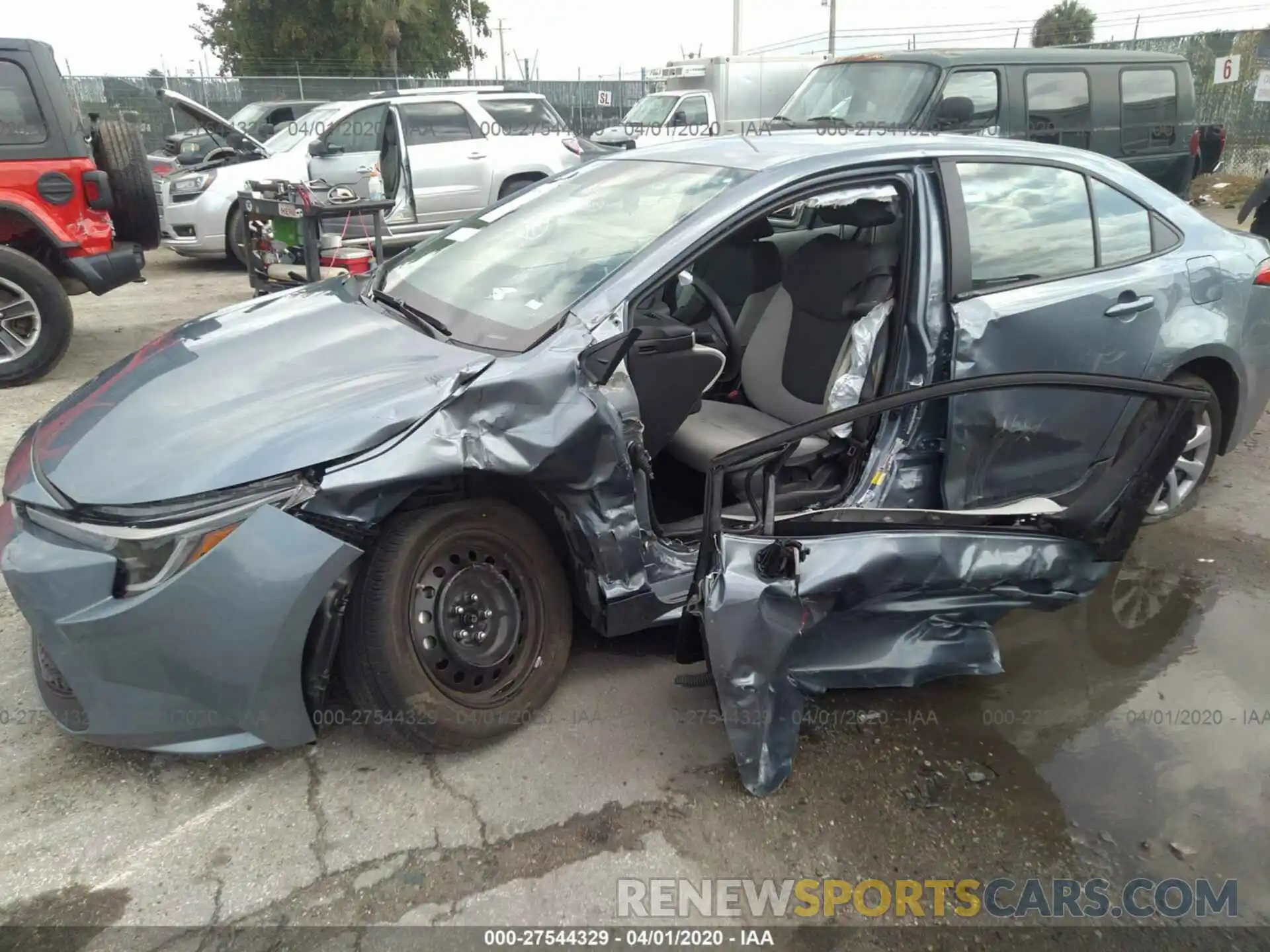 6 Photograph of a damaged car 5YFEPRAEXLP085407 TOYOTA COROLLA 2020