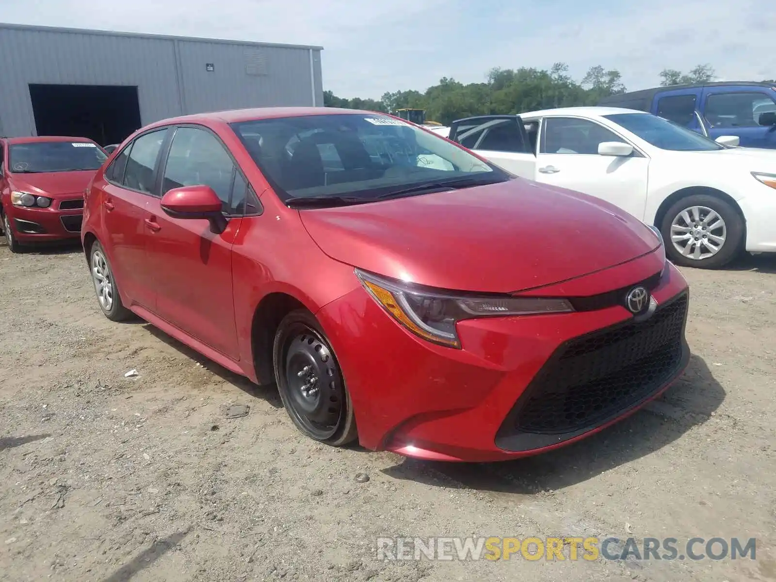 1 Photograph of a damaged car 5YFEPRAEXLP085861 TOYOTA COROLLA 2020