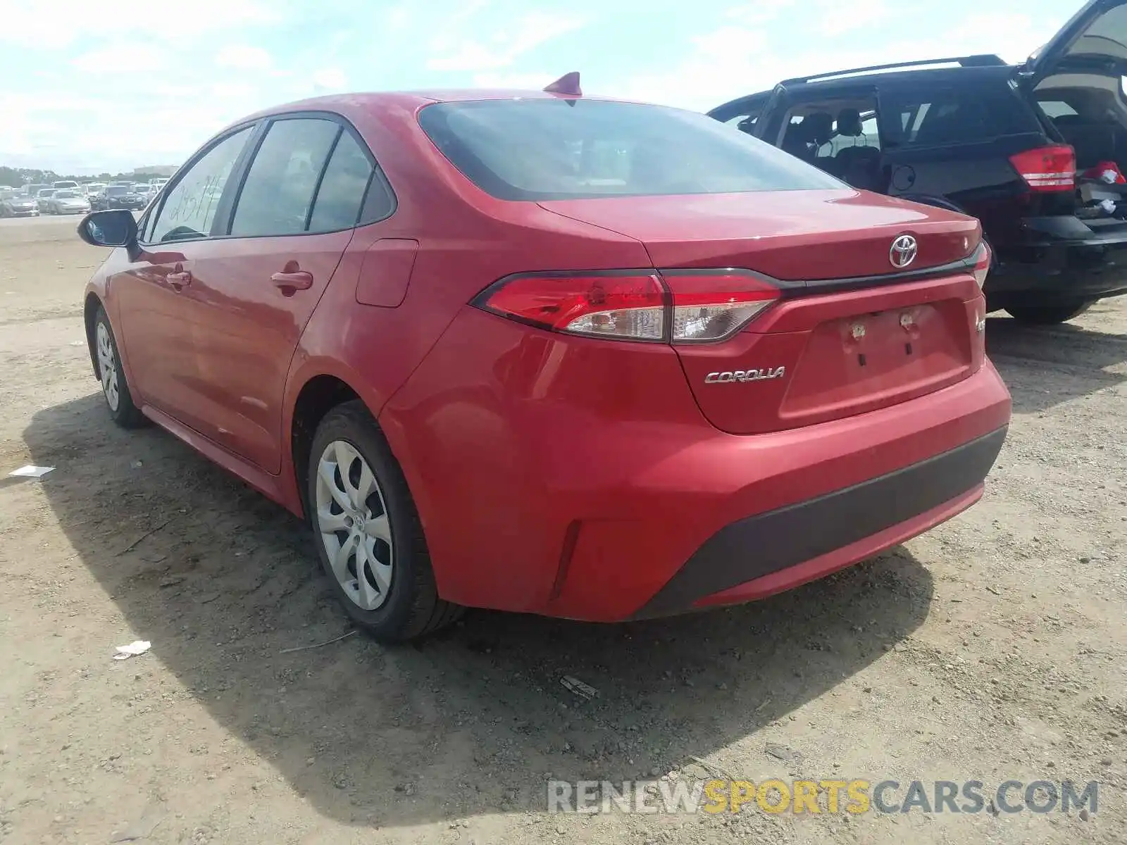 3 Photograph of a damaged car 5YFEPRAEXLP085861 TOYOTA COROLLA 2020