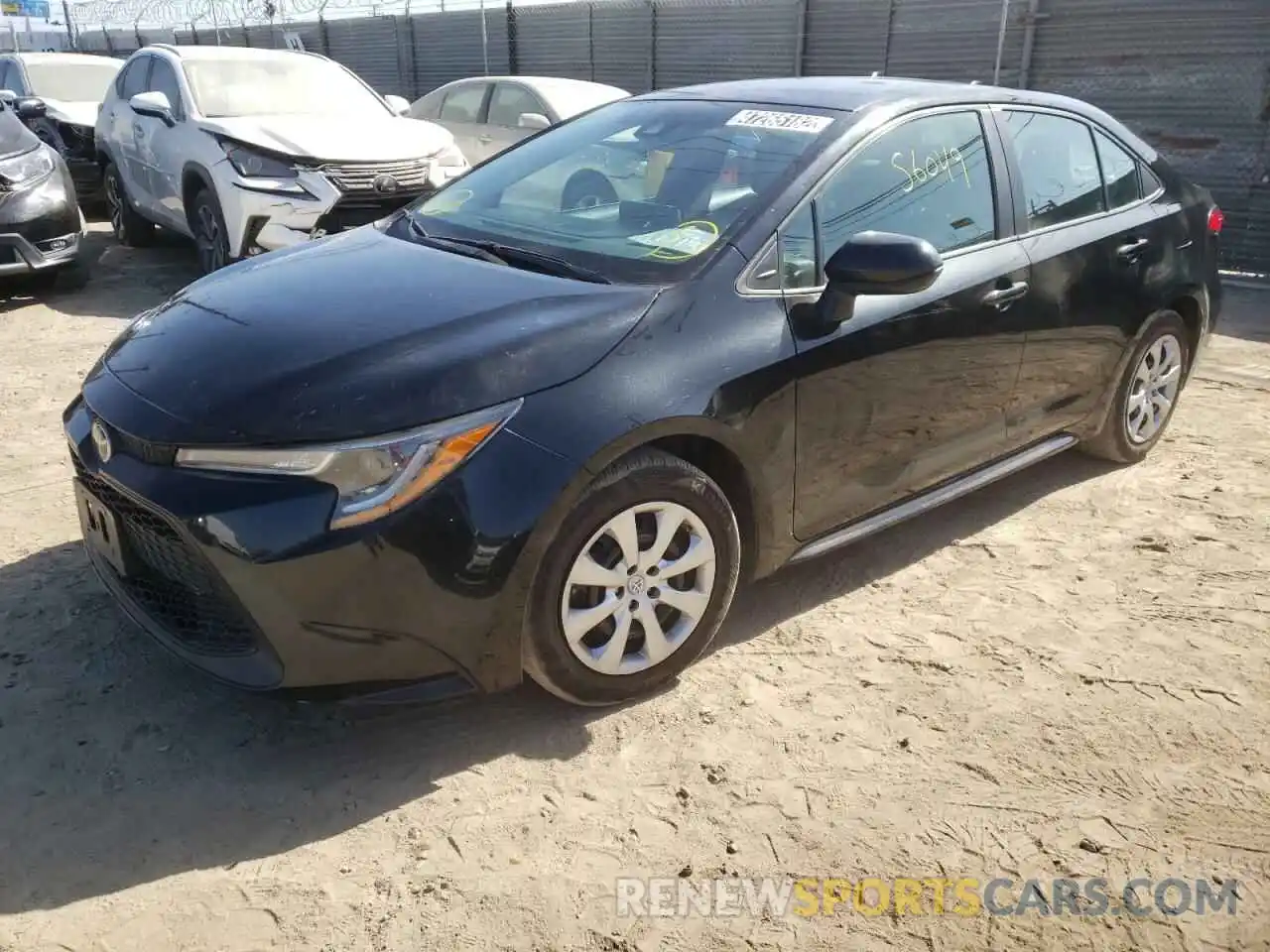 2 Photograph of a damaged car 5YFEPRAEXLP086654 TOYOTA COROLLA 2020