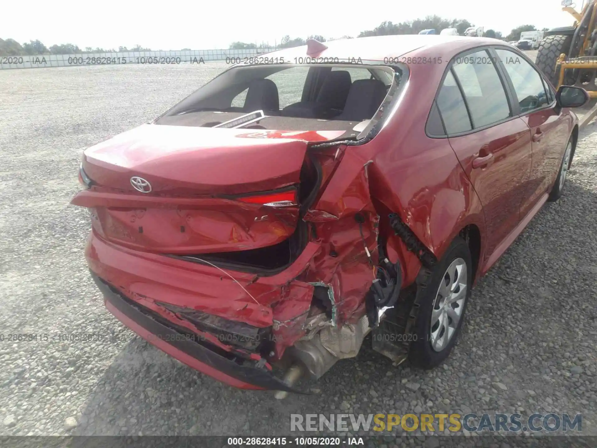 6 Photograph of a damaged car 5YFEPRAEXLP086735 TOYOTA COROLLA 2020
