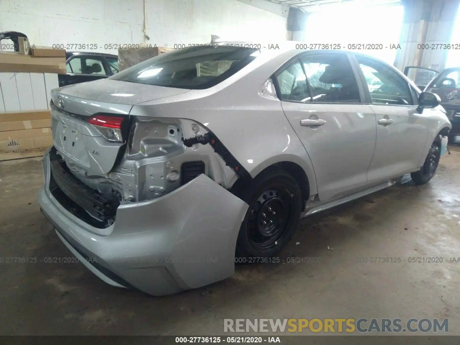 4 Photograph of a damaged car 5YFEPRAEXLP086847 TOYOTA COROLLA 2020