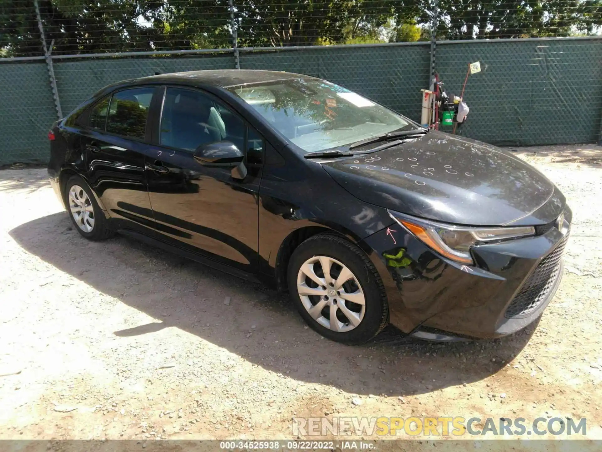 1 Photograph of a damaged car 5YFEPRAEXLP087075 TOYOTA COROLLA 2020