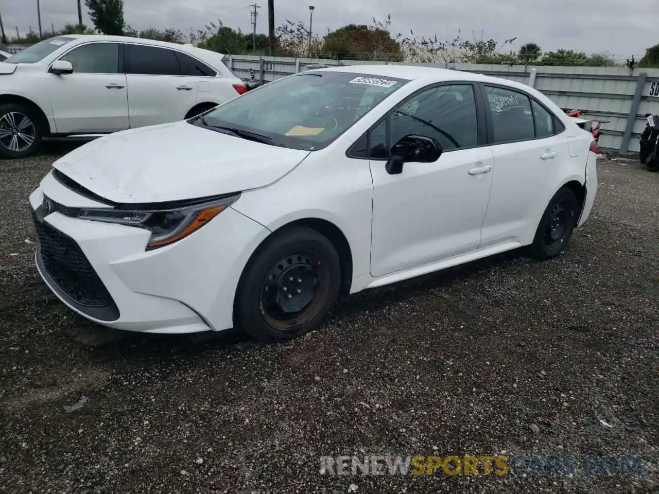 2 Photograph of a damaged car 5YFEPRAEXLP087349 TOYOTA COROLLA 2020