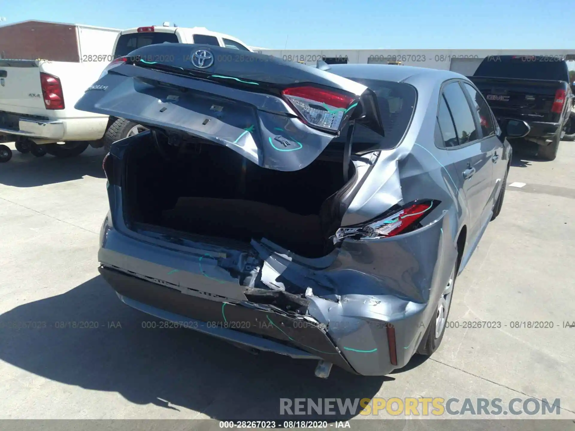 6 Photograph of a damaged car 5YFEPRAEXLP087657 TOYOTA COROLLA 2020