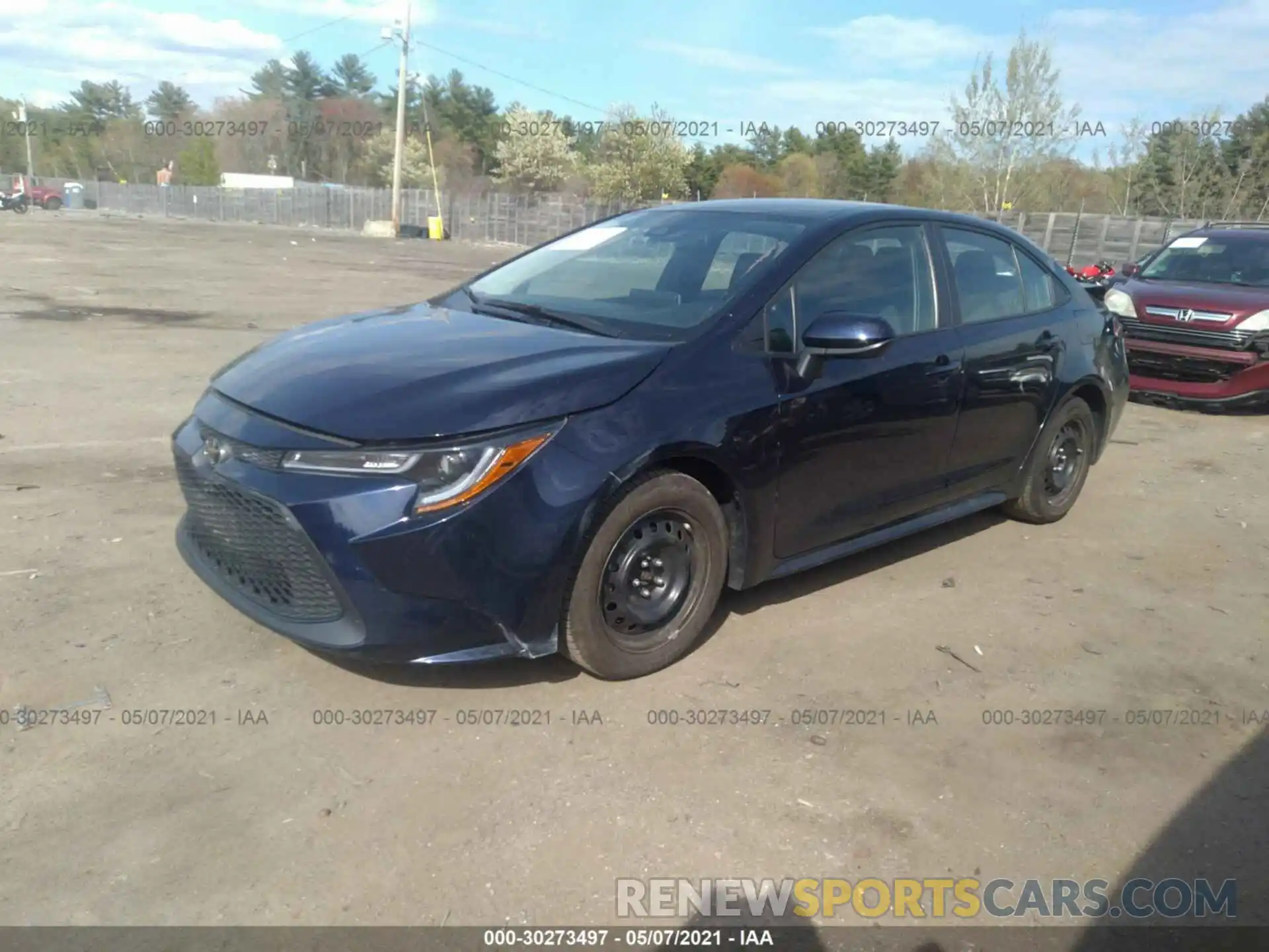 2 Photograph of a damaged car 5YFEPRAEXLP088825 TOYOTA COROLLA 2020