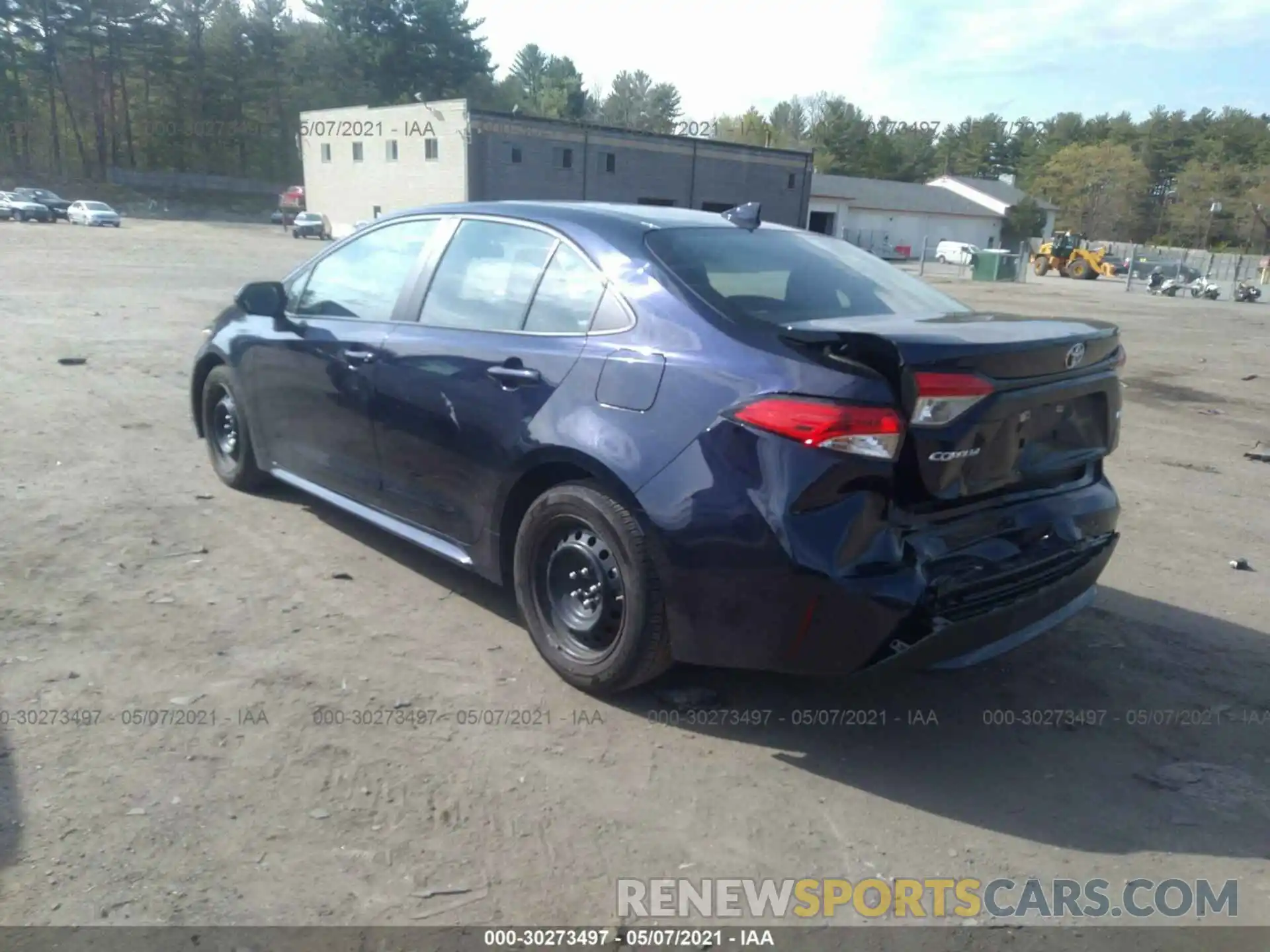 3 Photograph of a damaged car 5YFEPRAEXLP088825 TOYOTA COROLLA 2020