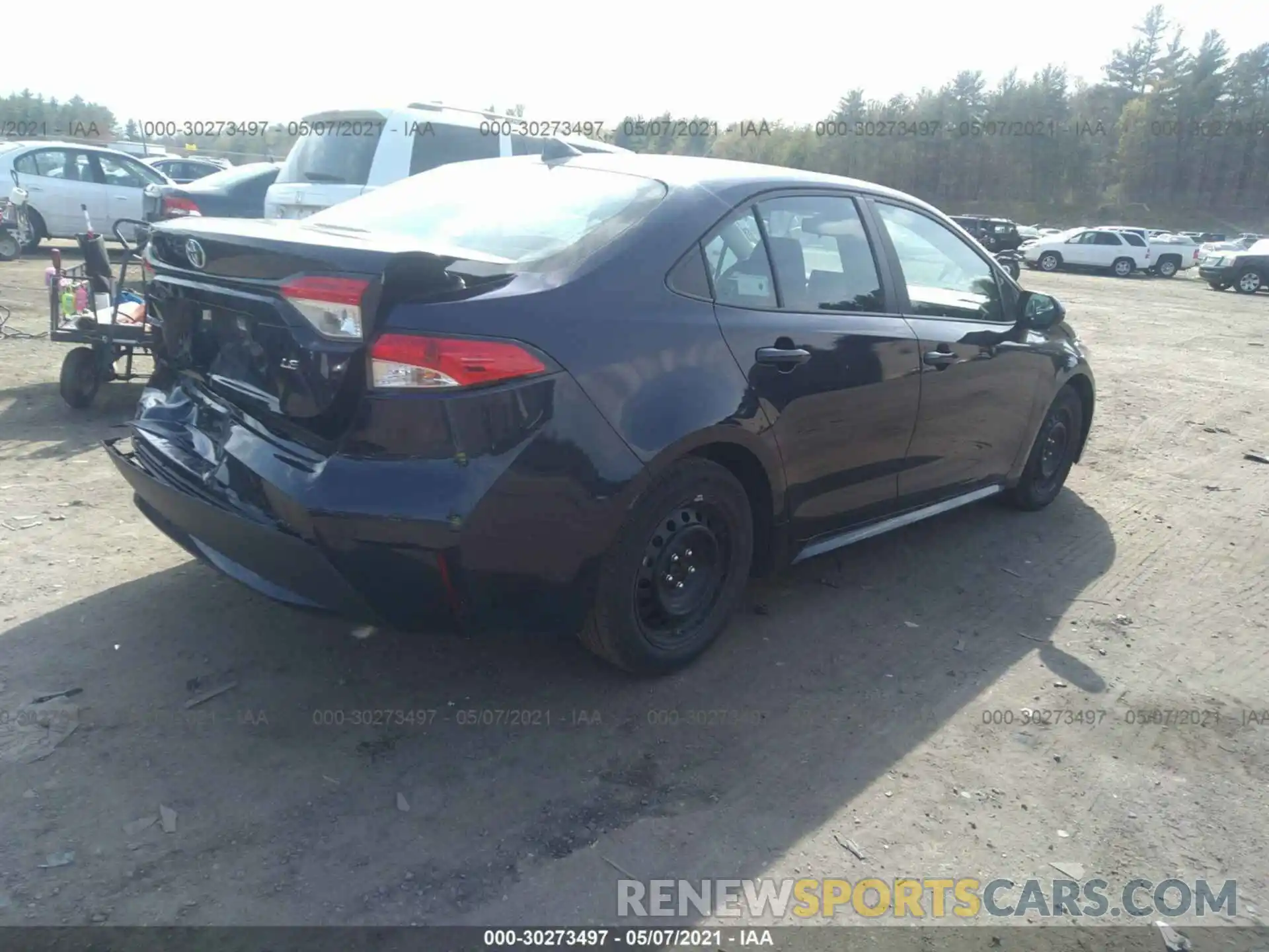 4 Photograph of a damaged car 5YFEPRAEXLP088825 TOYOTA COROLLA 2020