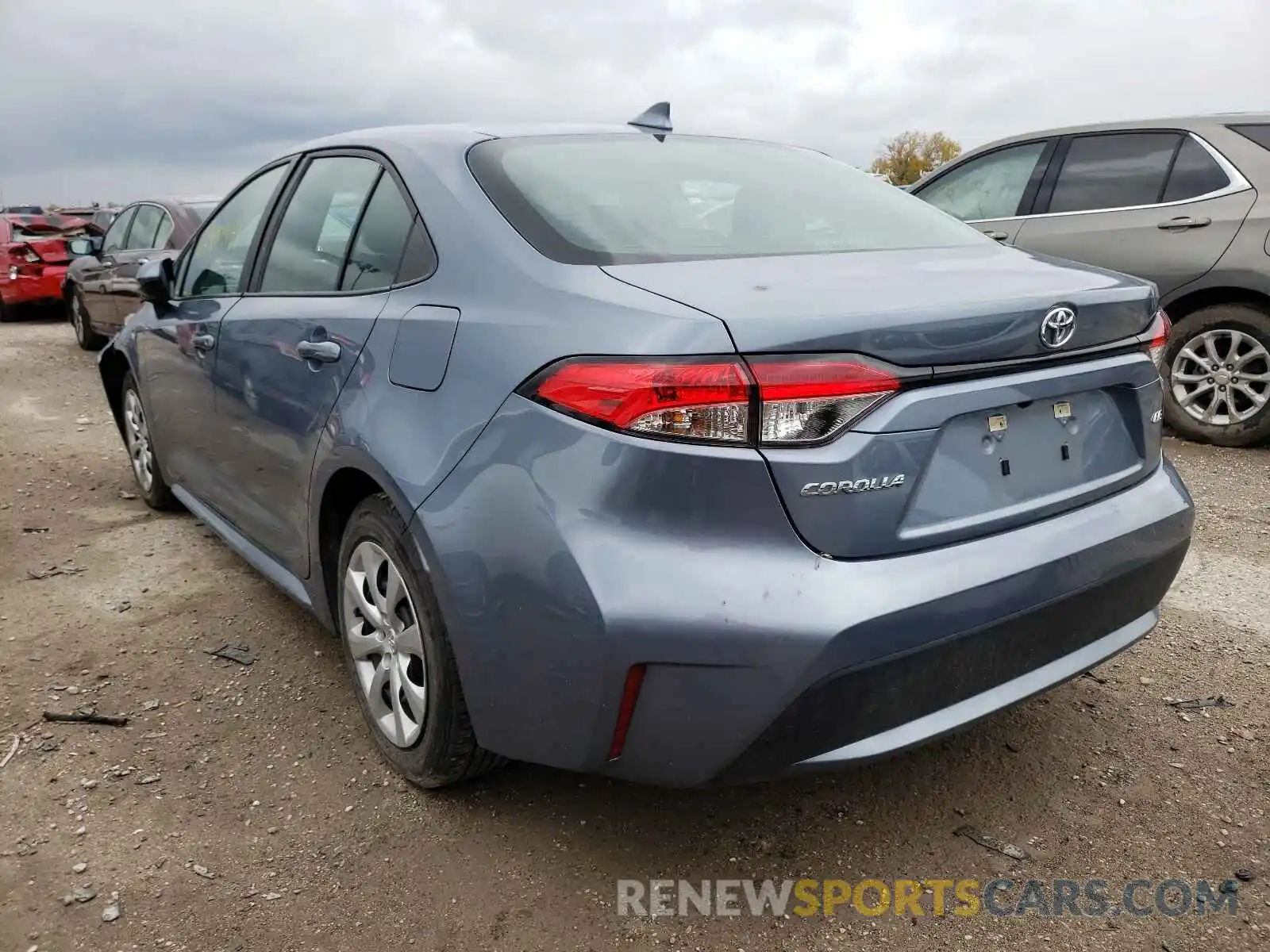 3 Photograph of a damaged car 5YFEPRAEXLP089439 TOYOTA COROLLA 2020