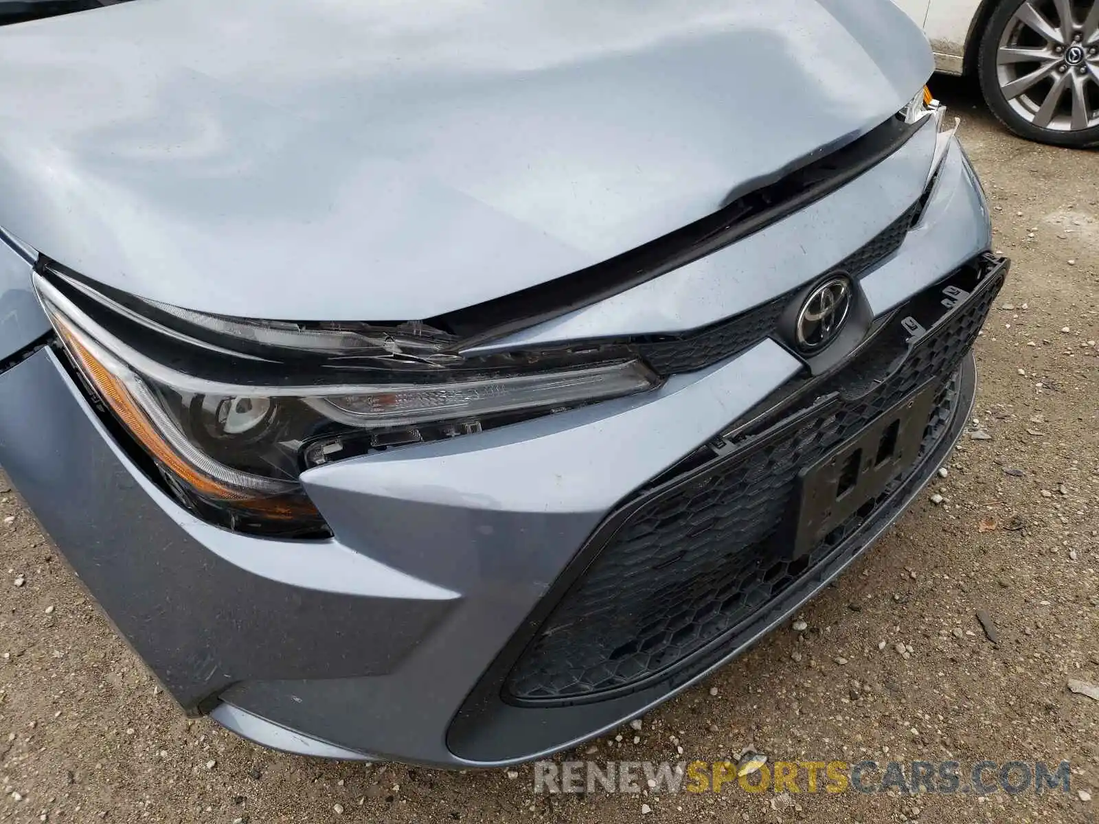 9 Photograph of a damaged car 5YFEPRAEXLP089439 TOYOTA COROLLA 2020