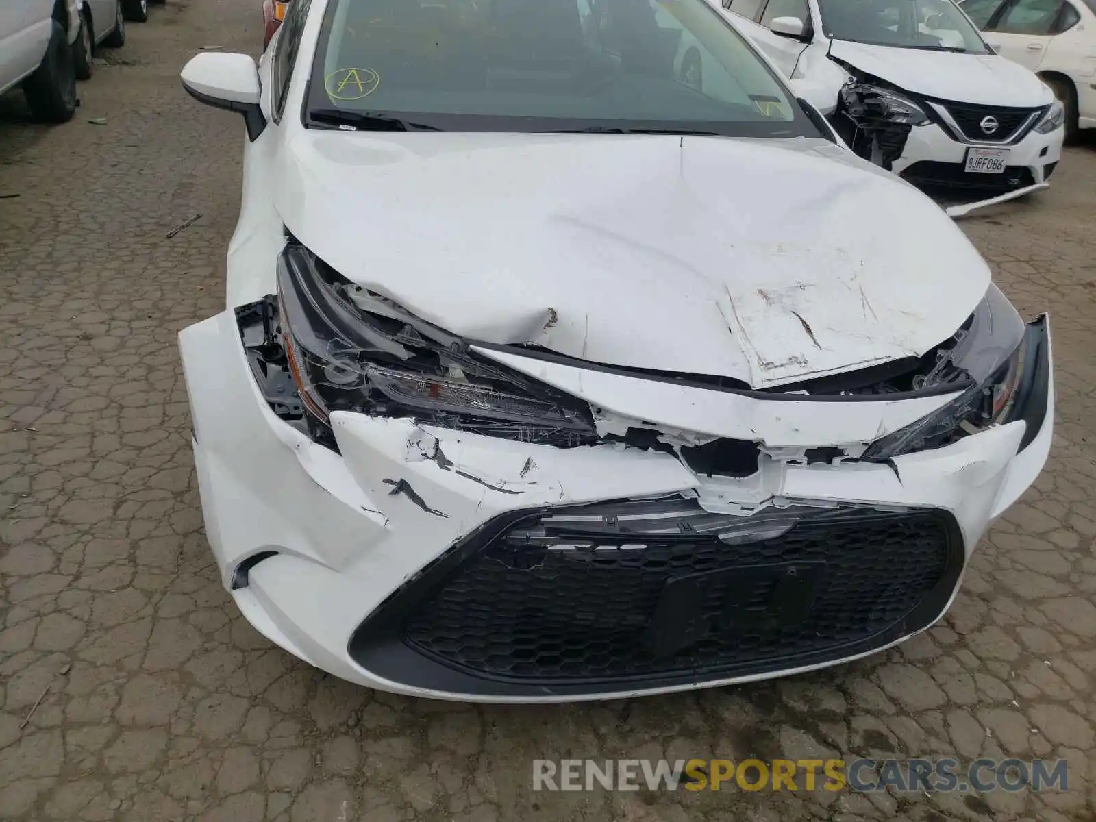 9 Photograph of a damaged car 5YFEPRAEXLP089523 TOYOTA COROLLA 2020