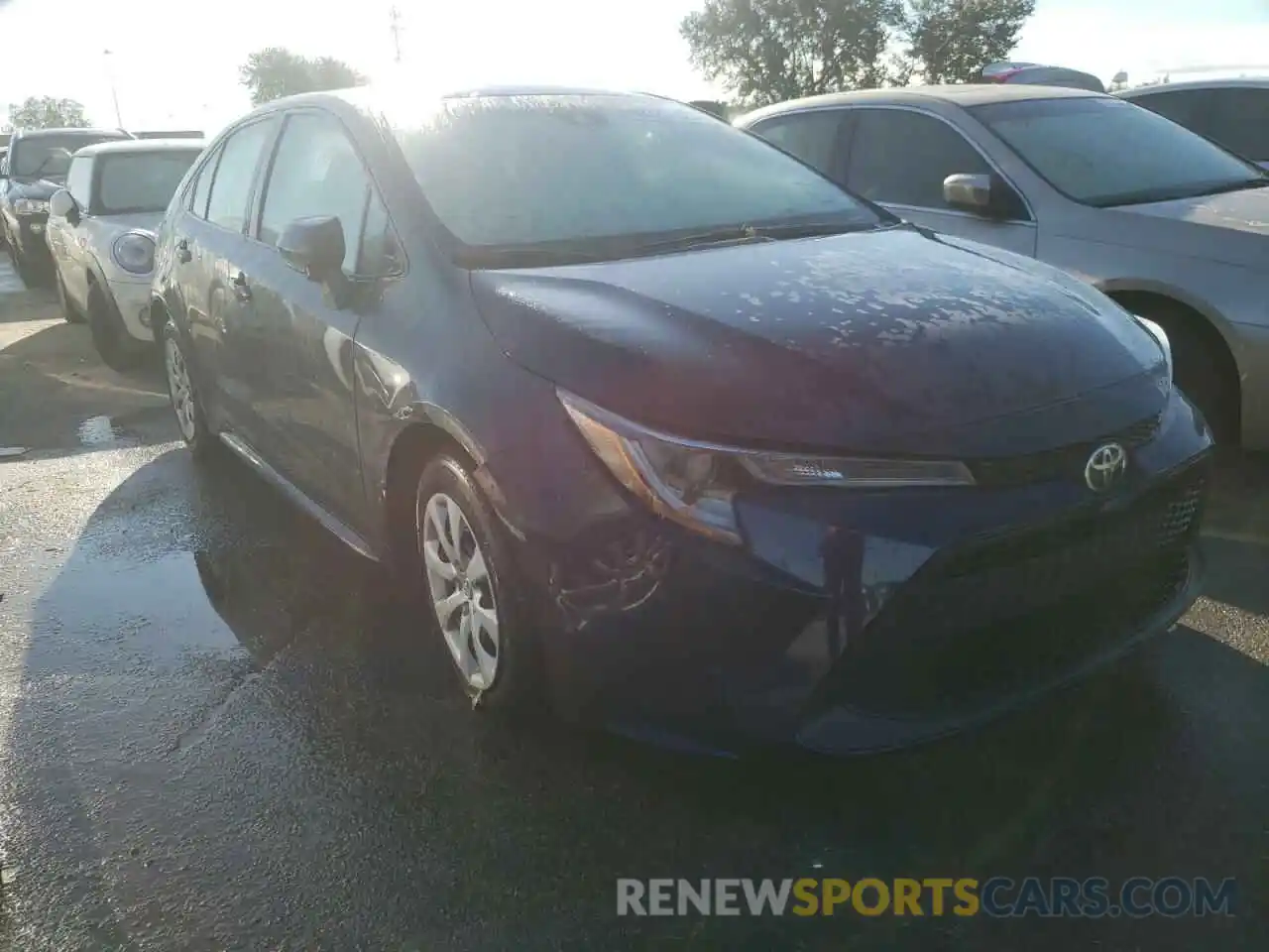 1 Photograph of a damaged car 5YFEPRAEXLP089604 TOYOTA COROLLA 2020