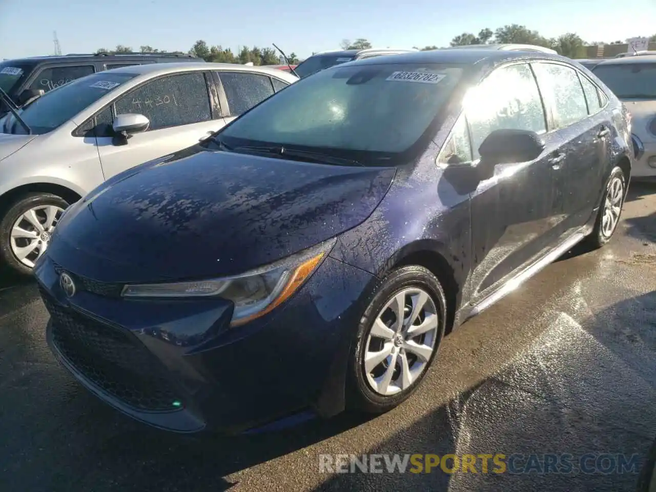 2 Photograph of a damaged car 5YFEPRAEXLP089604 TOYOTA COROLLA 2020