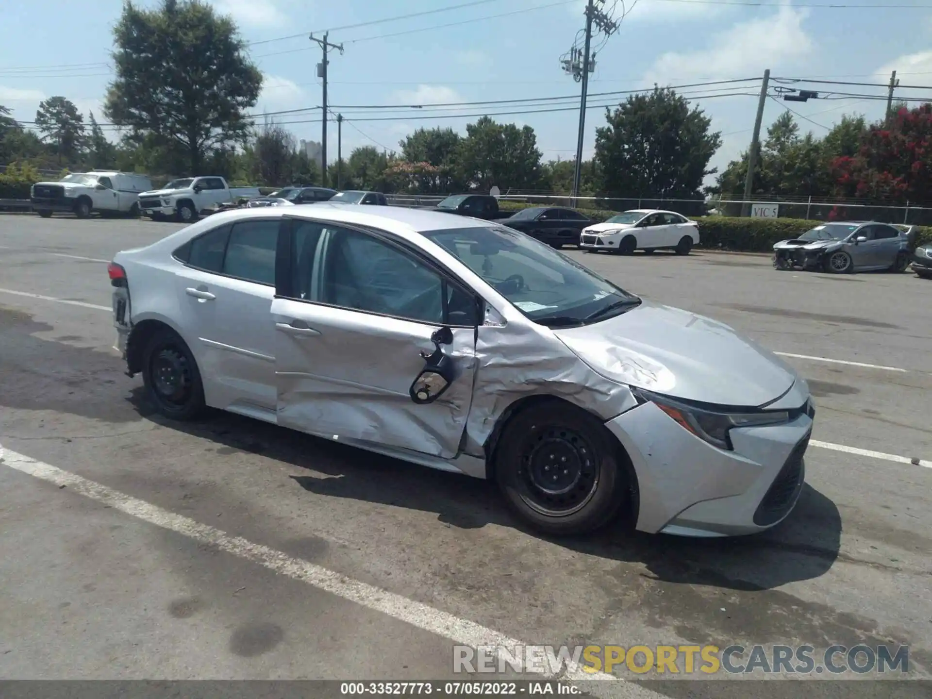 1 Photograph of a damaged car 5YFEPRAEXLP089649 TOYOTA COROLLA 2020