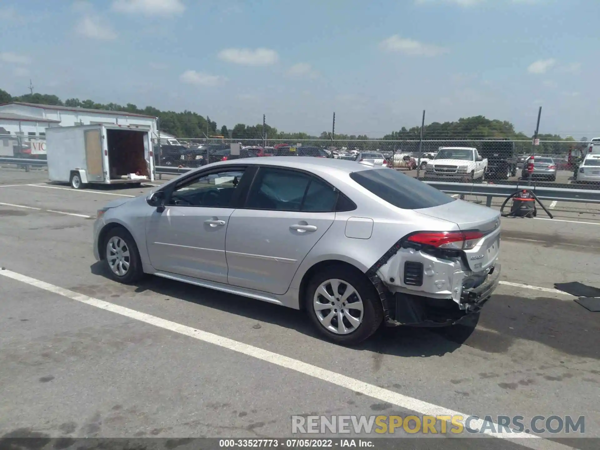 3 Photograph of a damaged car 5YFEPRAEXLP089649 TOYOTA COROLLA 2020