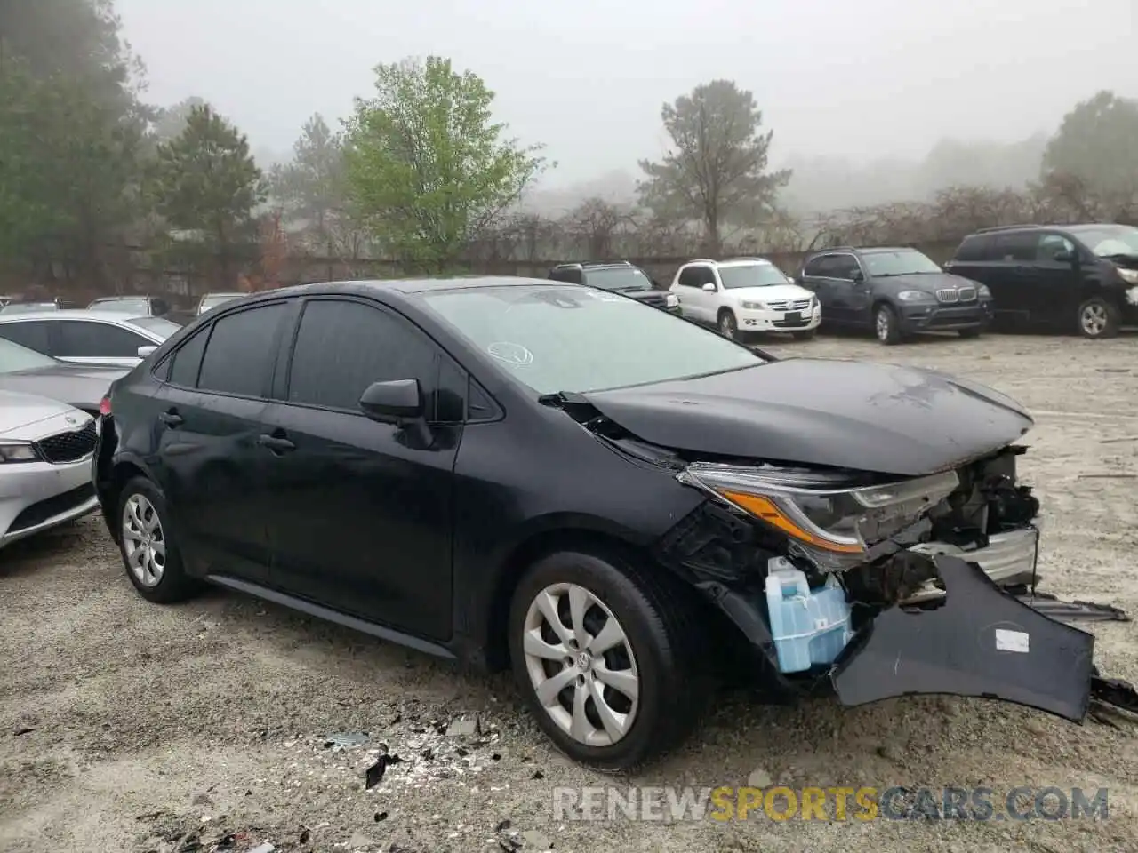 1 Photograph of a damaged car 5YFEPRAEXLP089666 TOYOTA COROLLA 2020