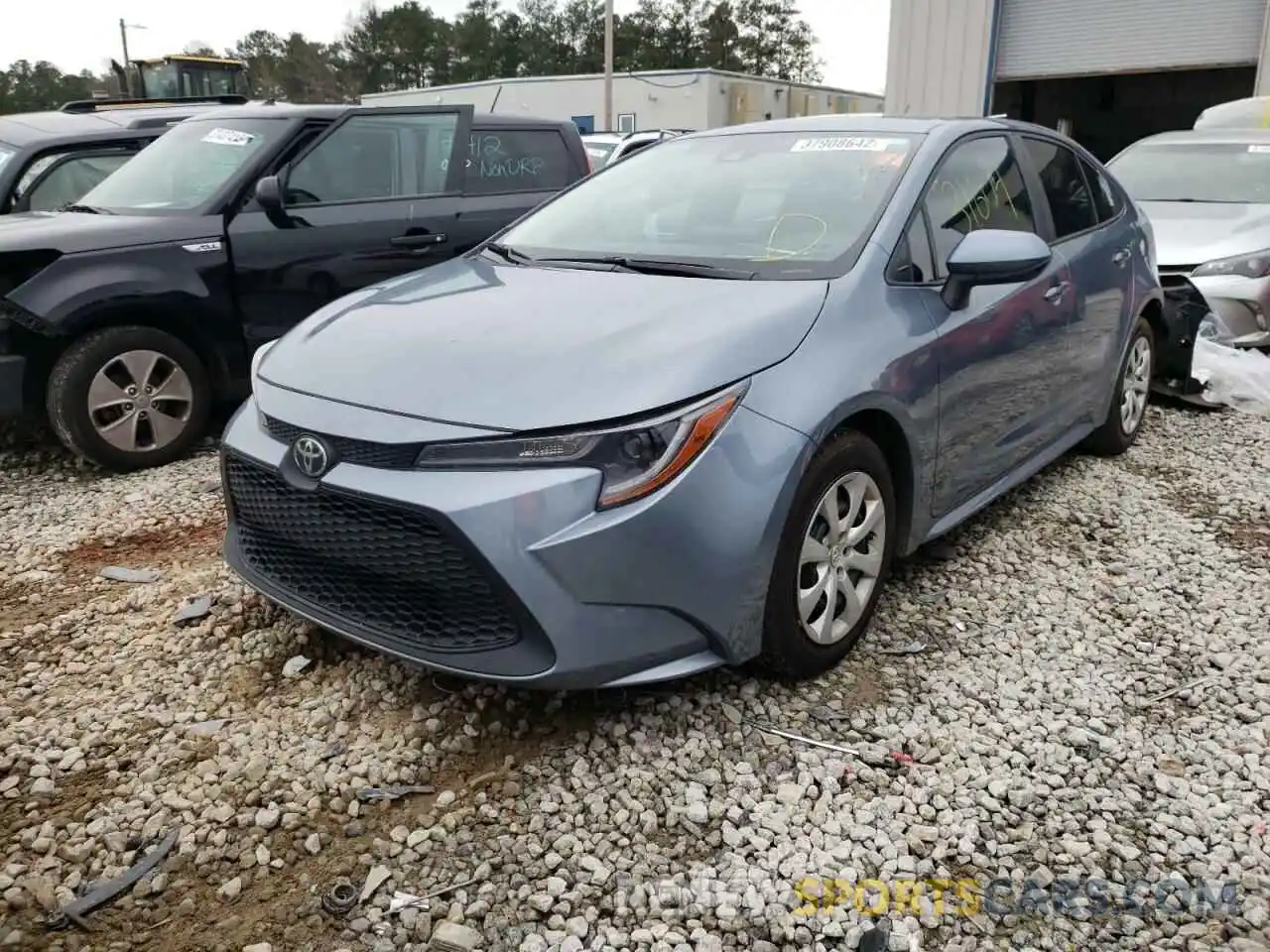 2 Photograph of a damaged car 5YFEPRAEXLP090283 TOYOTA COROLLA 2020