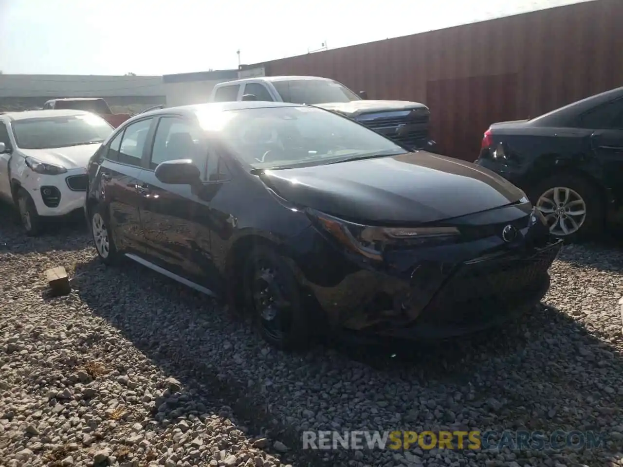 1 Photograph of a damaged car 5YFEPRAEXLP090512 TOYOTA COROLLA 2020