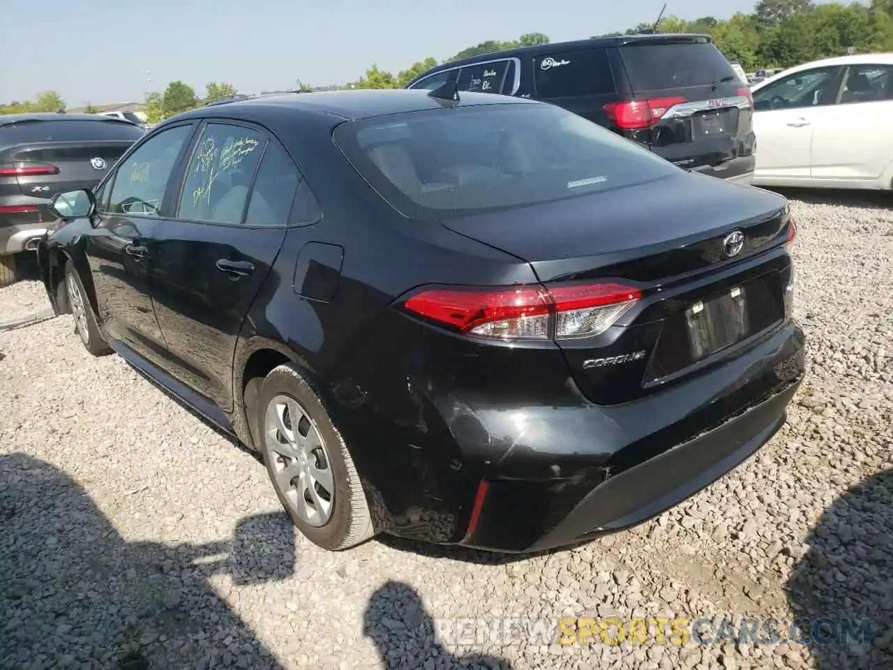 3 Photograph of a damaged car 5YFEPRAEXLP090512 TOYOTA COROLLA 2020