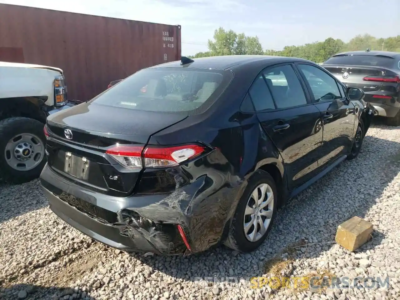 4 Photograph of a damaged car 5YFEPRAEXLP090512 TOYOTA COROLLA 2020