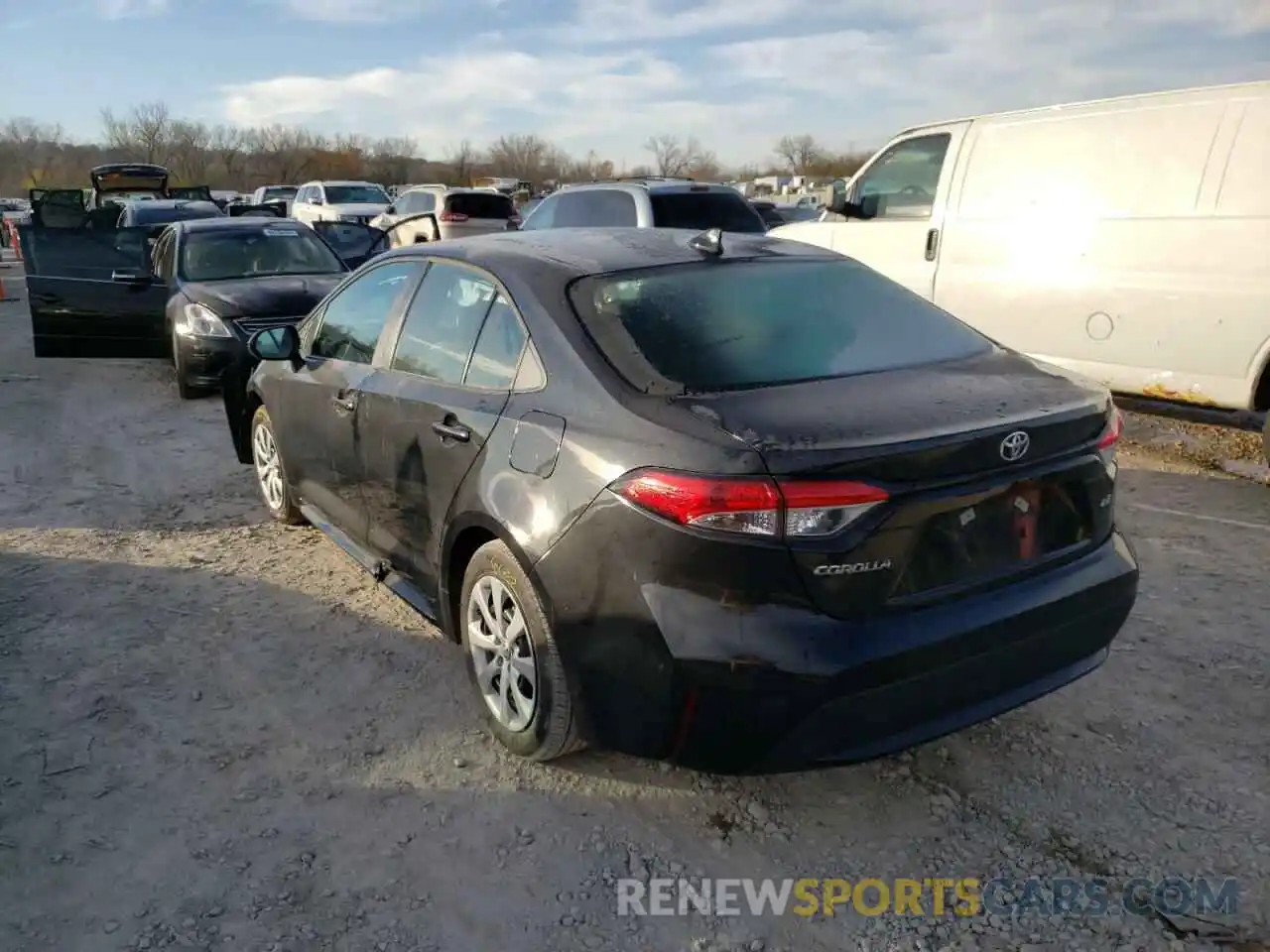 3 Photograph of a damaged car 5YFEPRAEXLP090526 TOYOTA COROLLA 2020