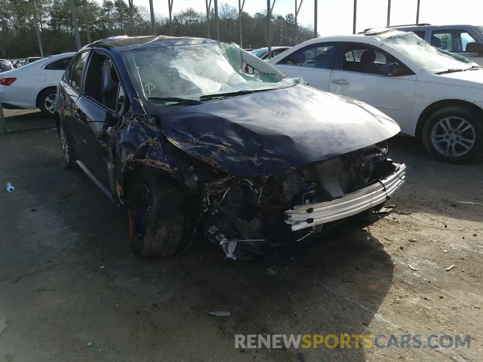 1 Photograph of a damaged car 5YFEPRAEXLP090624 TOYOTA COROLLA 2020