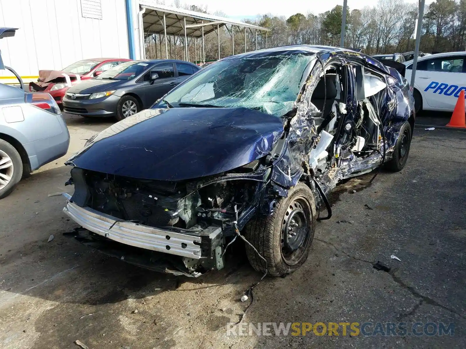 2 Photograph of a damaged car 5YFEPRAEXLP090624 TOYOTA COROLLA 2020