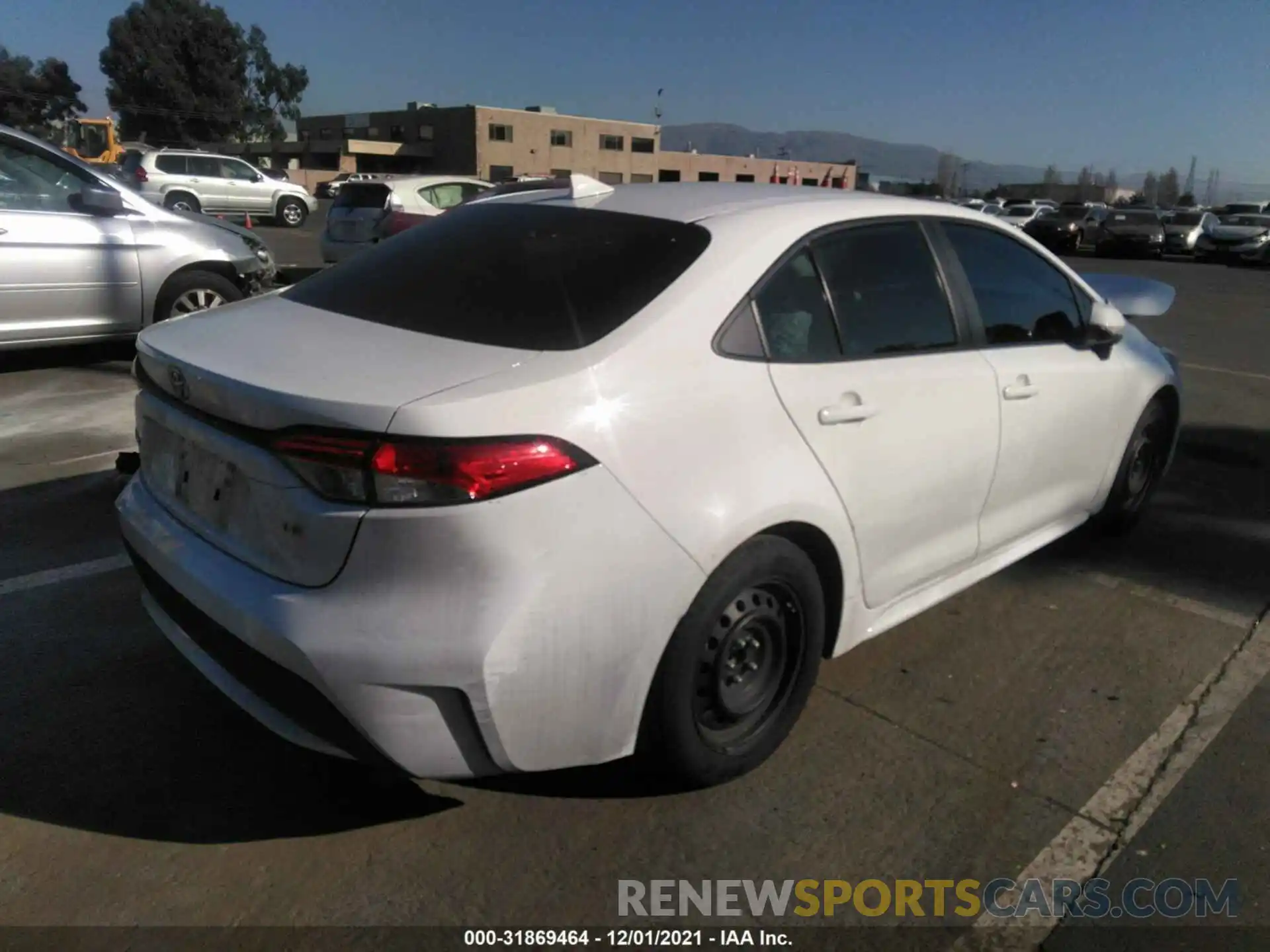 4 Photograph of a damaged car 5YFEPRAEXLP092535 TOYOTA COROLLA 2020