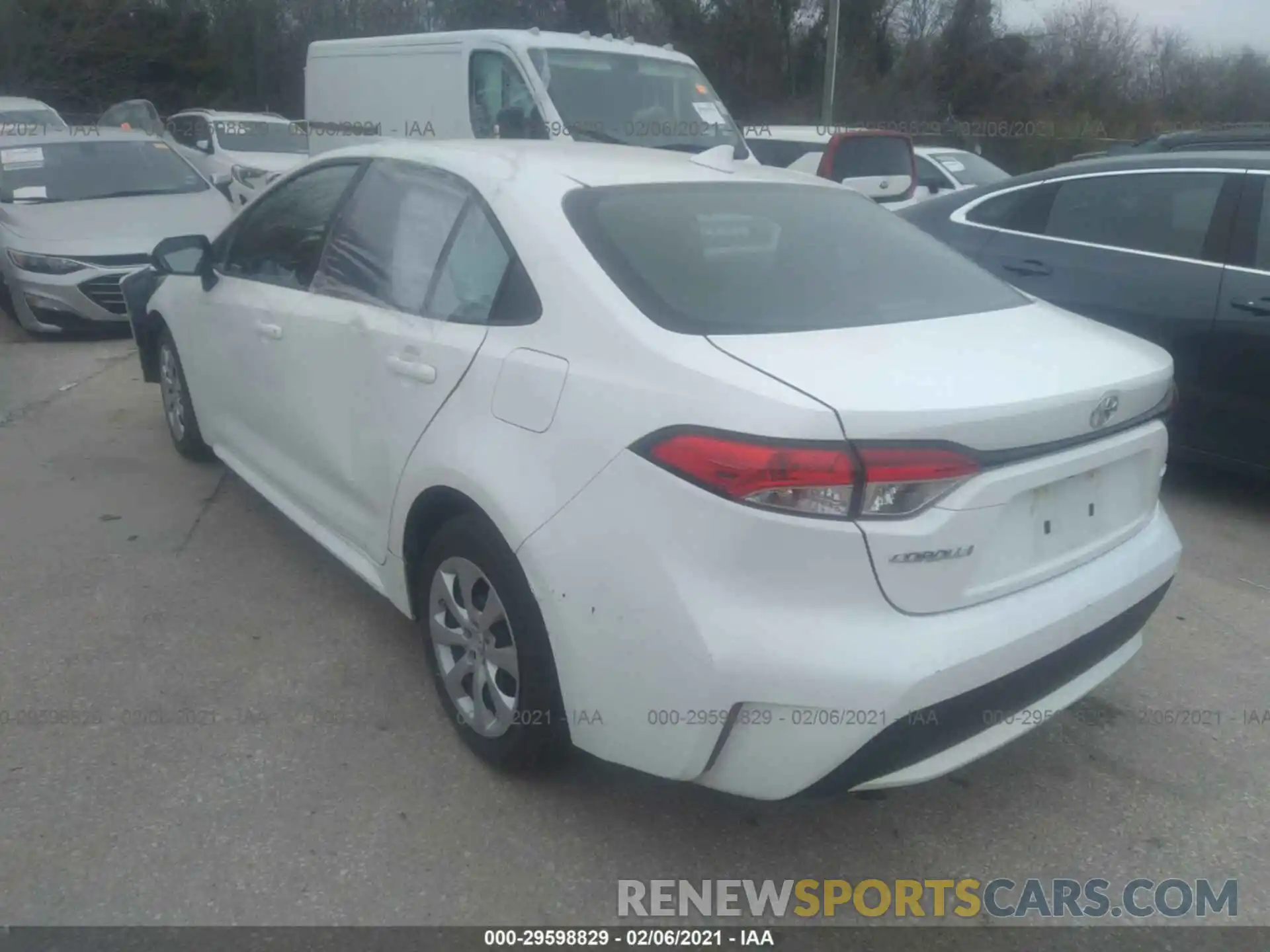 3 Photograph of a damaged car 5YFEPRAEXLP092874 TOYOTA COROLLA 2020