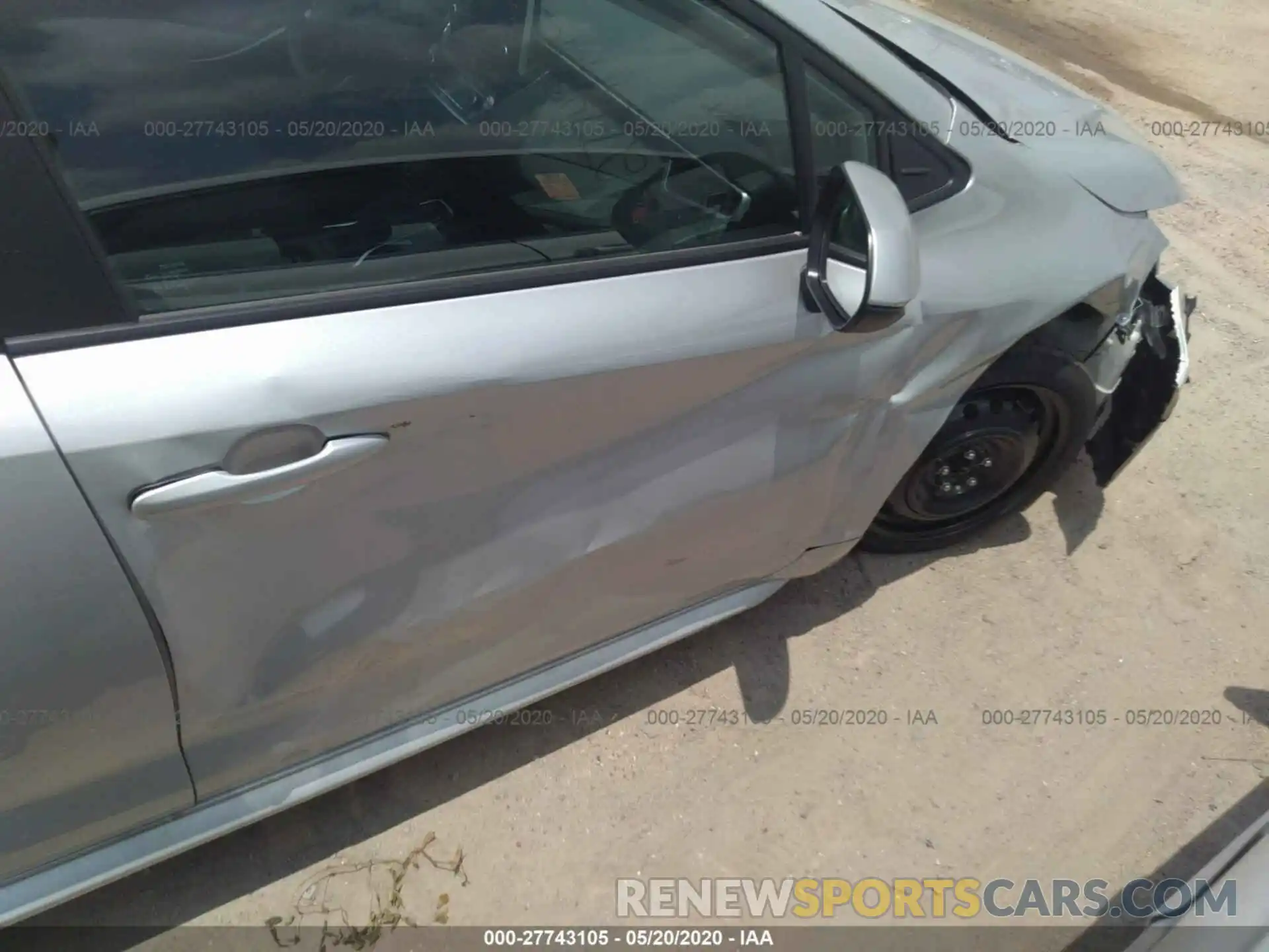 6 Photograph of a damaged car 5YFEPRAEXLP092910 TOYOTA COROLLA 2020