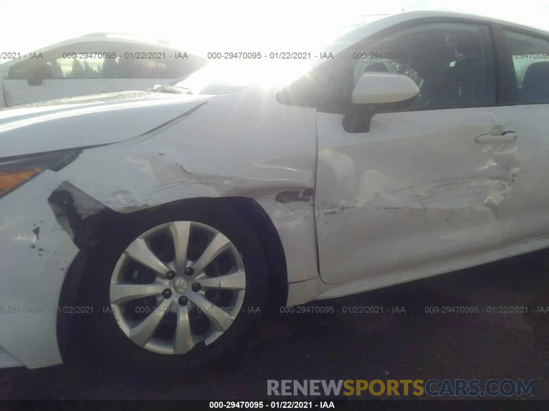 6 Photograph of a damaged car 5YFEPRAEXLP093863 TOYOTA COROLLA 2020